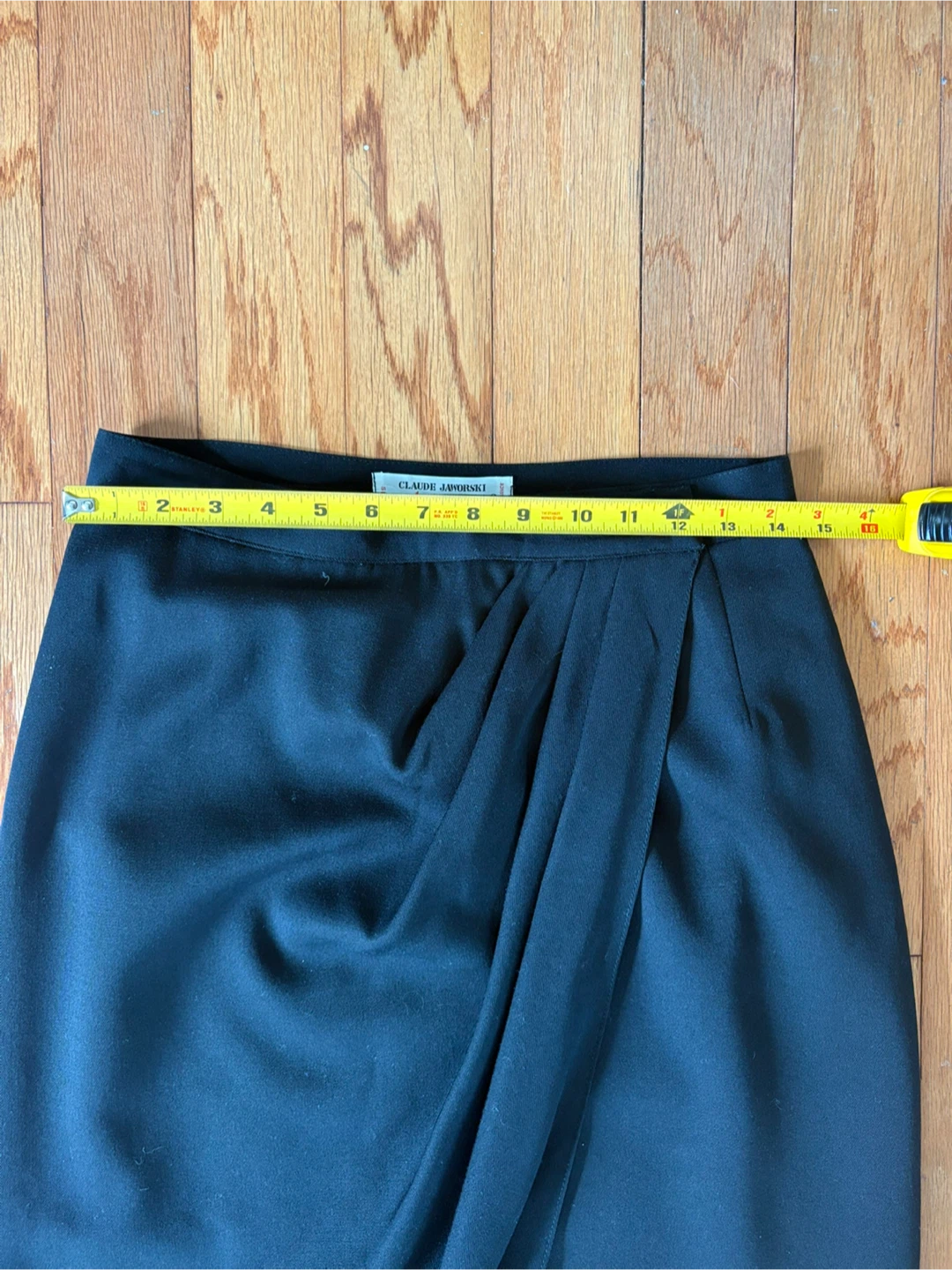 Claude Jaworski Black Midi Skirt - photo 5