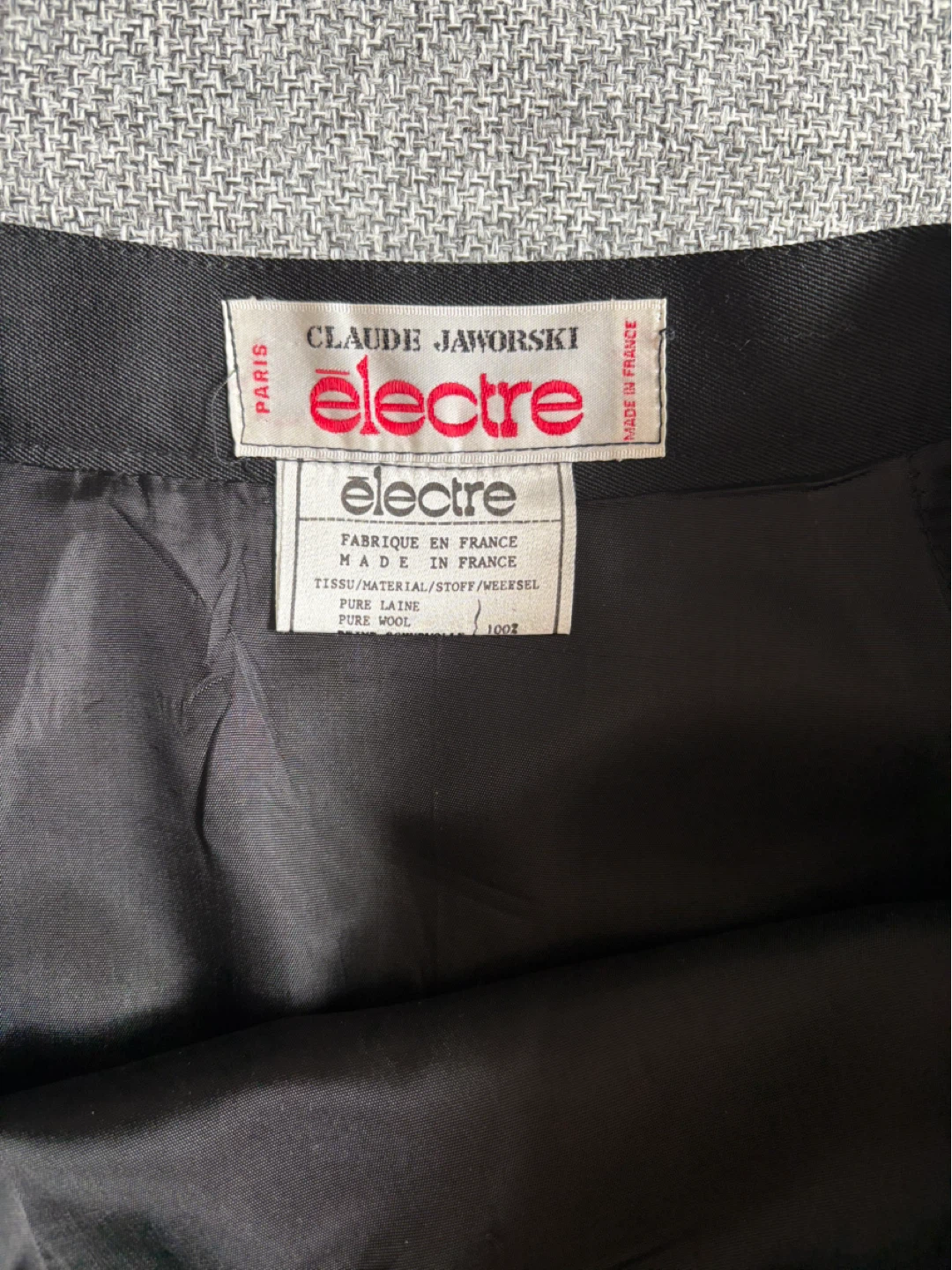 Claude Jaworski Black Midi Skirt - photo 4