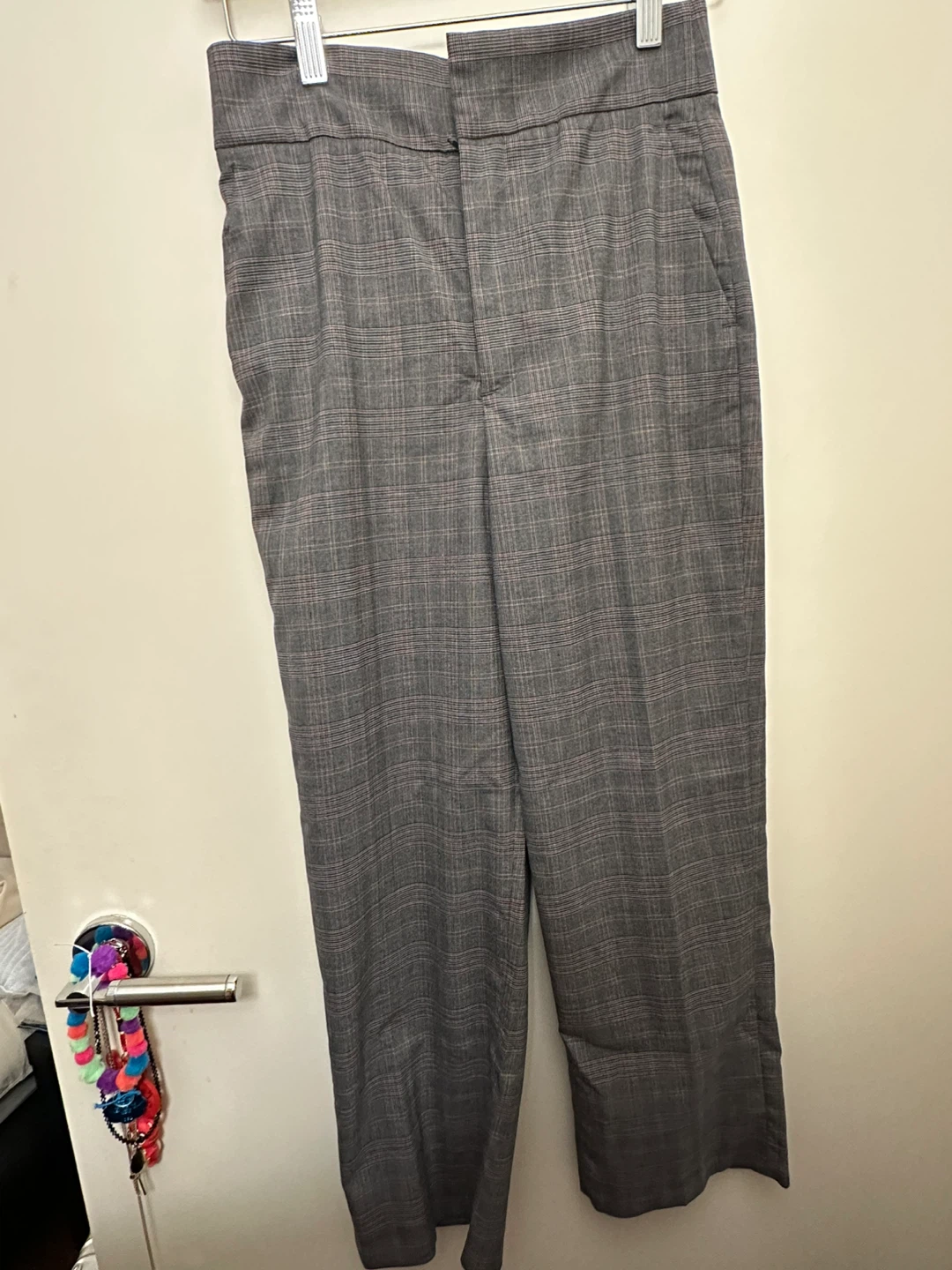 ZARA WOMAN Plaid Trousers Size xs
