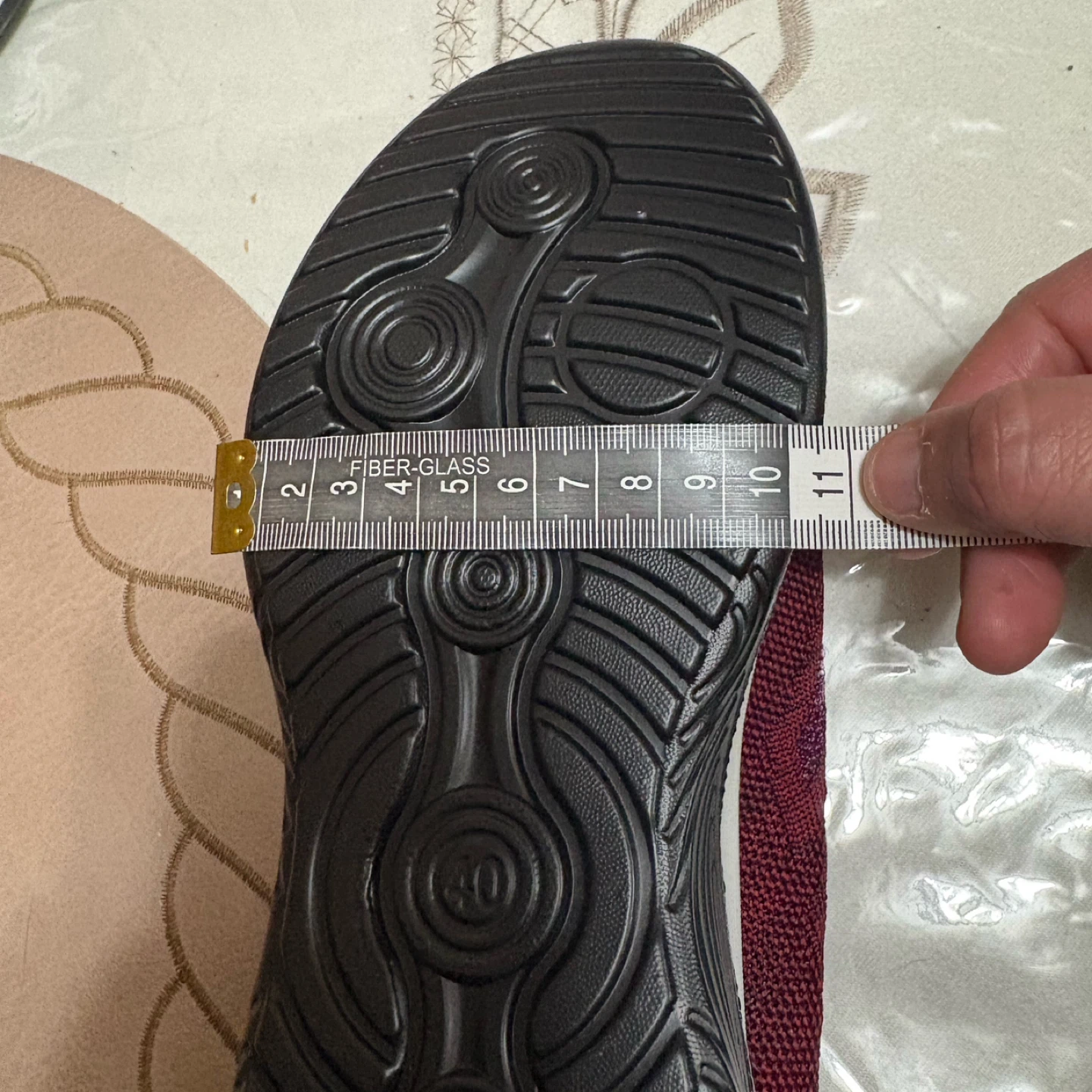 Fashion Sneakers Athletic Shoes Burgundy - photo 4