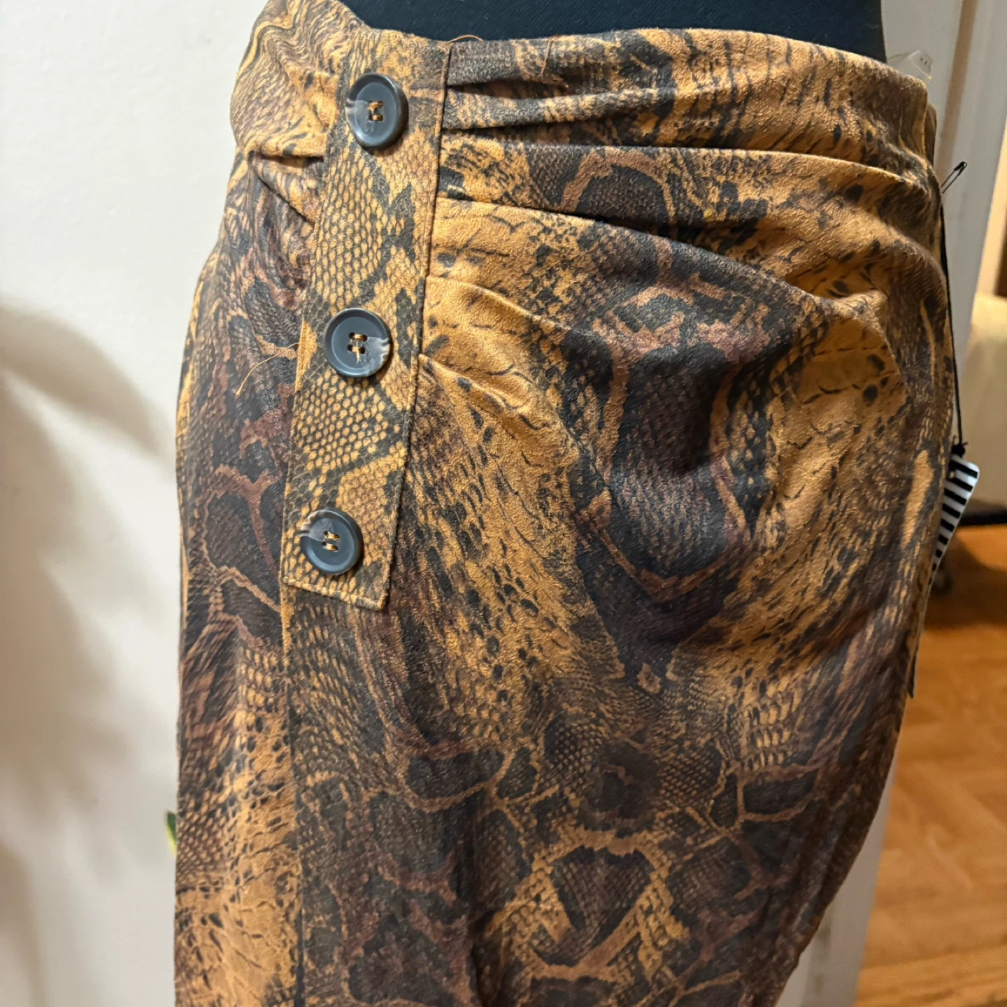 Haute Monde Snake Print Pencil Skirt Size L - photo 2