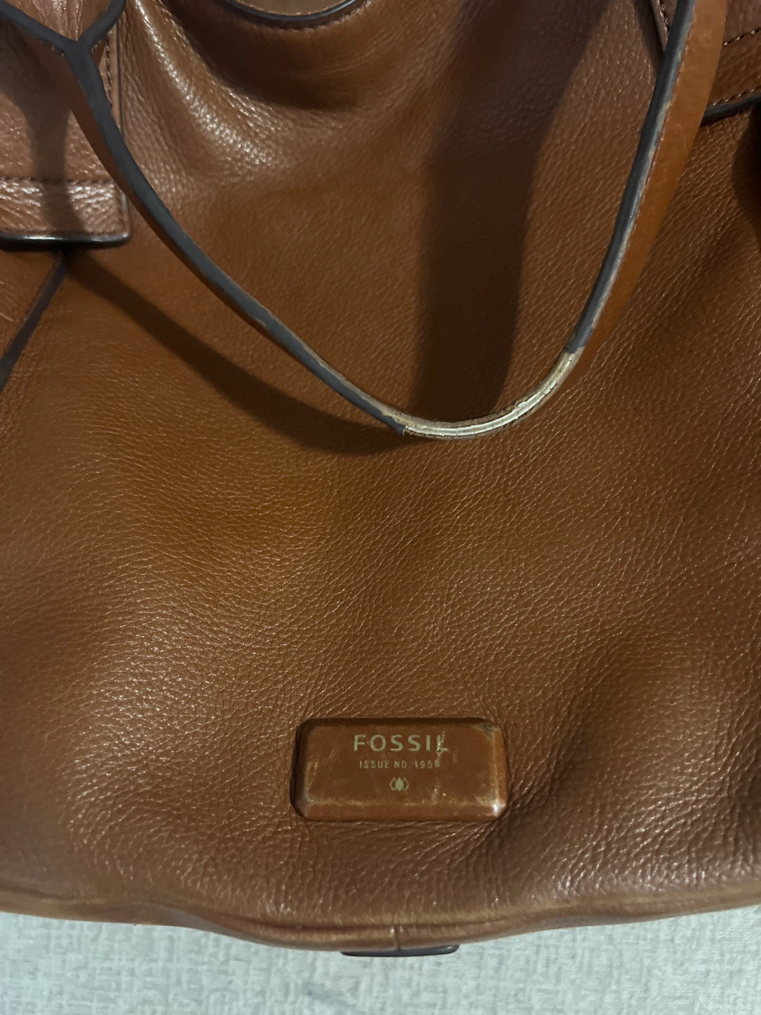 Fossil Brown Leather Handbag - photo 3