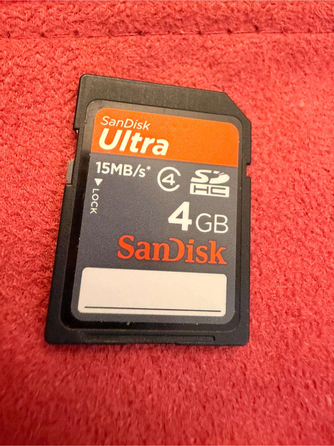 SanDisk Ultra 4GB SD Card