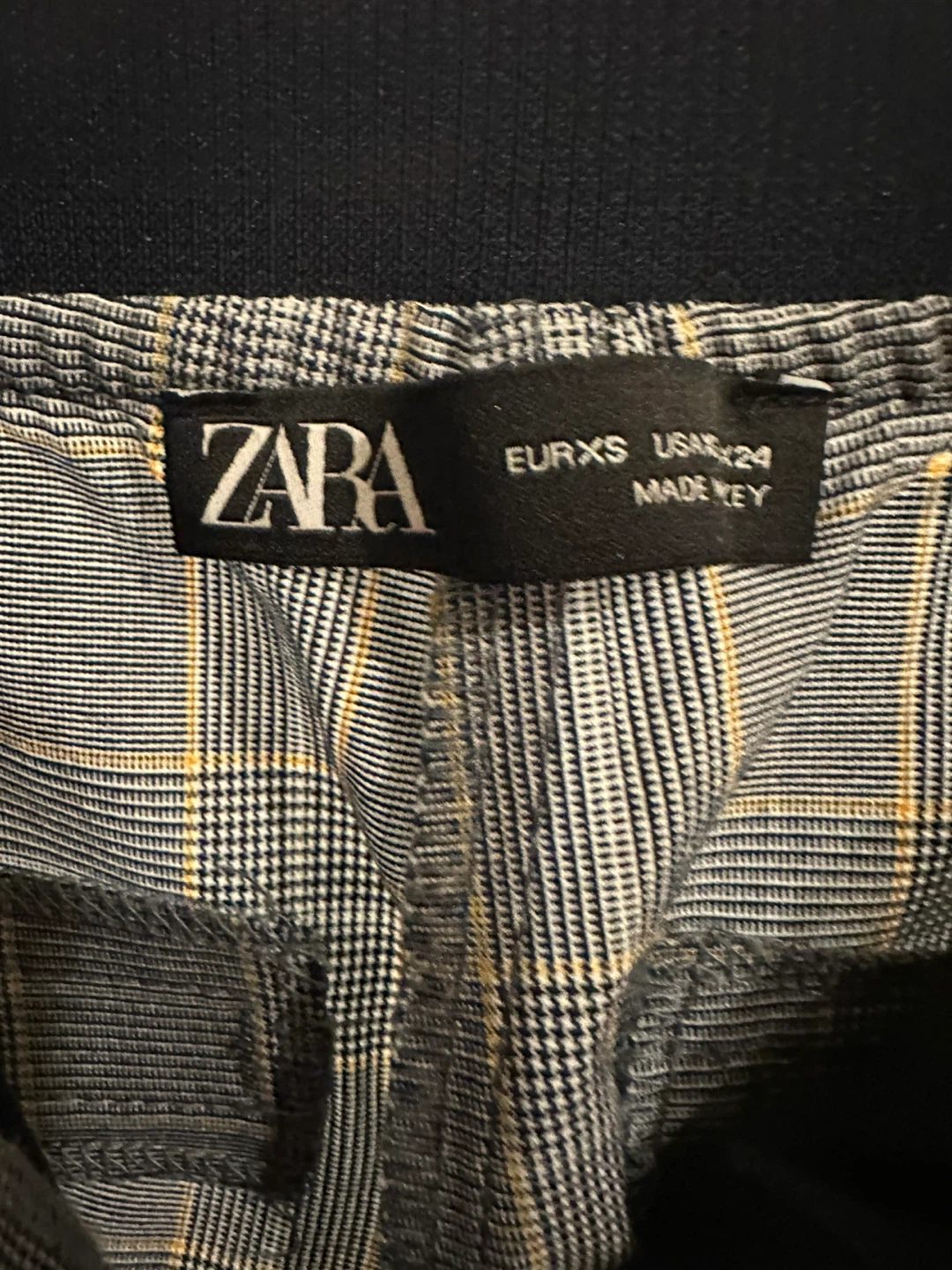 ZARA Plaid Dress Pants EUR XS - photo 3