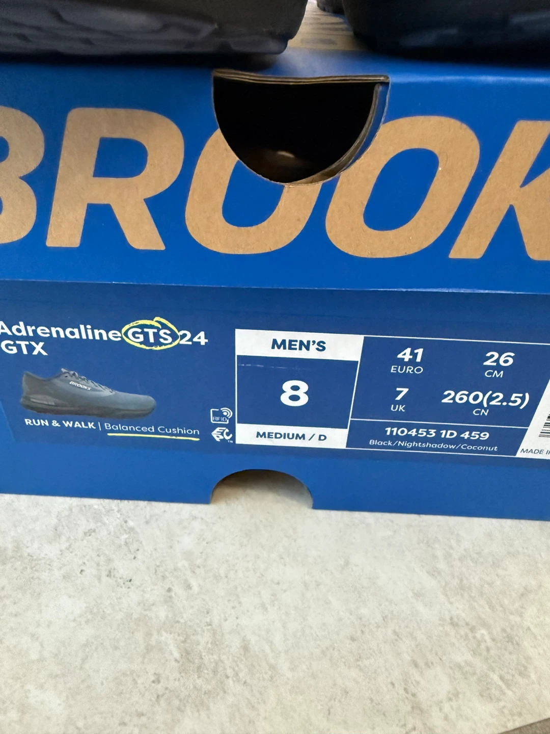 Brooks Adrenaline GTS 24 GTX Men's Running Shoes Size 8 - photo 2