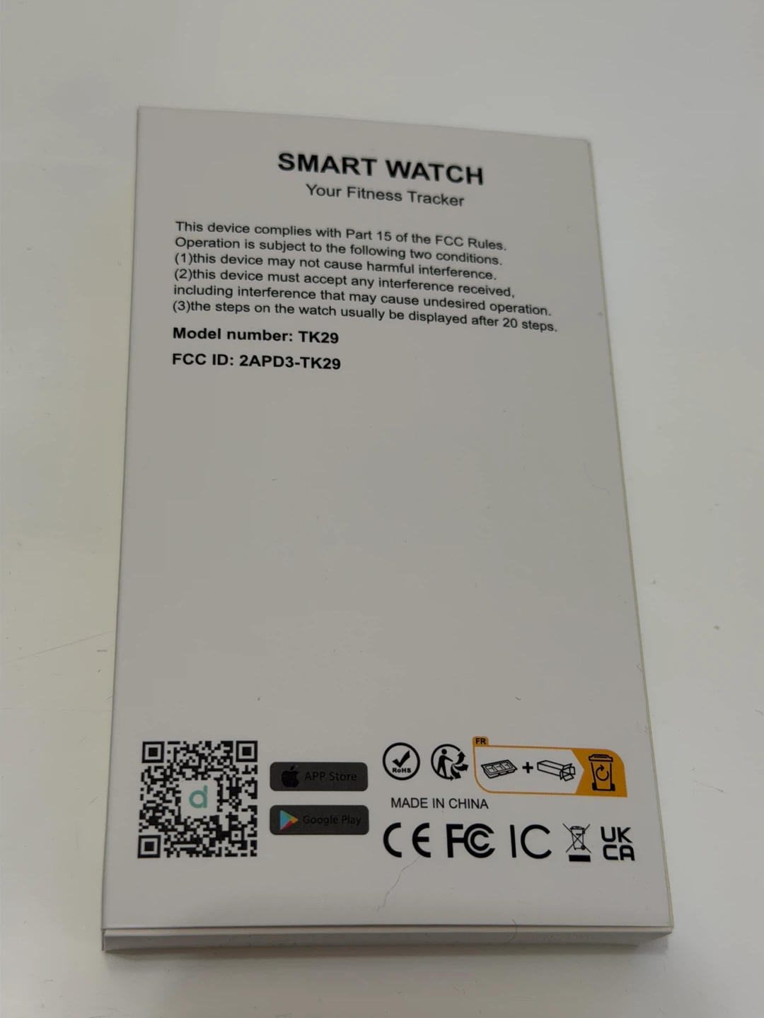 Smart Watch Fitness Tracker TK29 - photo 2