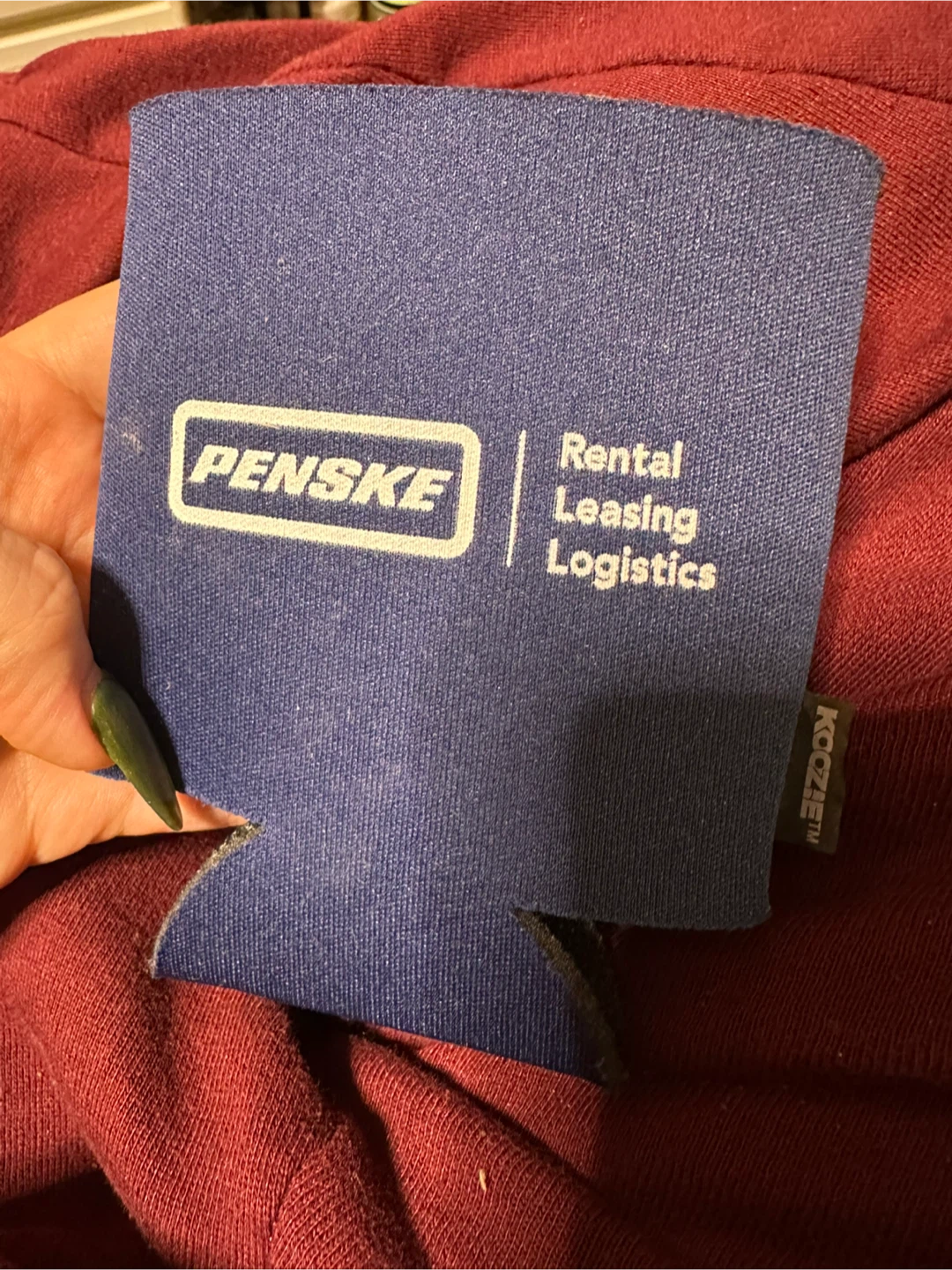 Penske Rental Leasing Logistics Koozie