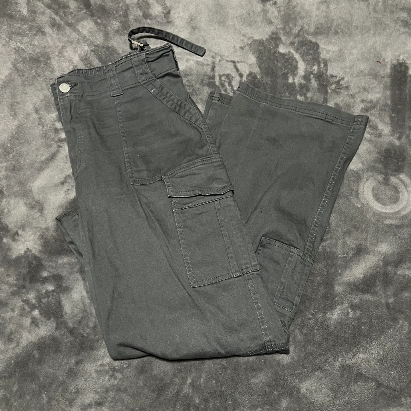 Wide Leg Cargo Pants - photo 3