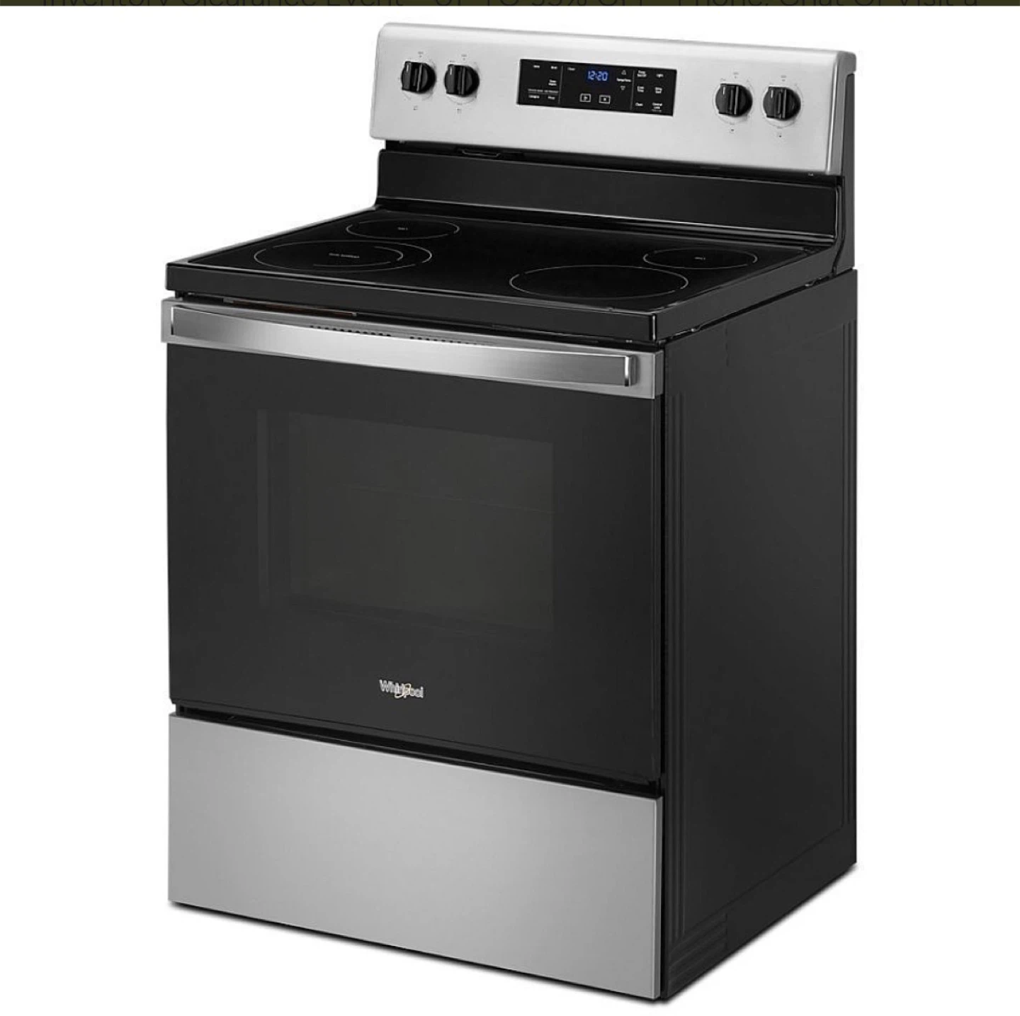 Whirlpool 30” Electric Range Brand New - photo 2