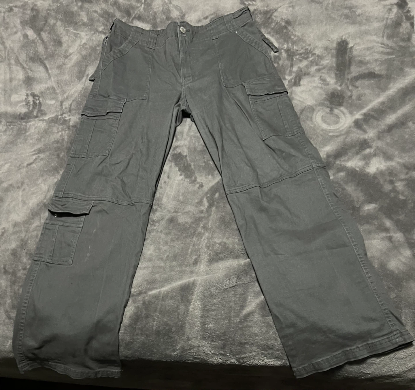 Wide Leg Cargo Pants - photo 5