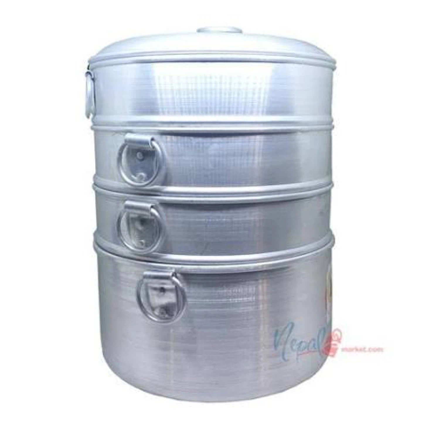 3-Tier Aluminum MOMO/Food Steamer Pot