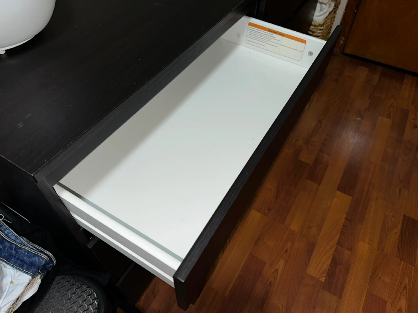 IKEA MALM 6-drawer dresser in black-brown - photo 2
