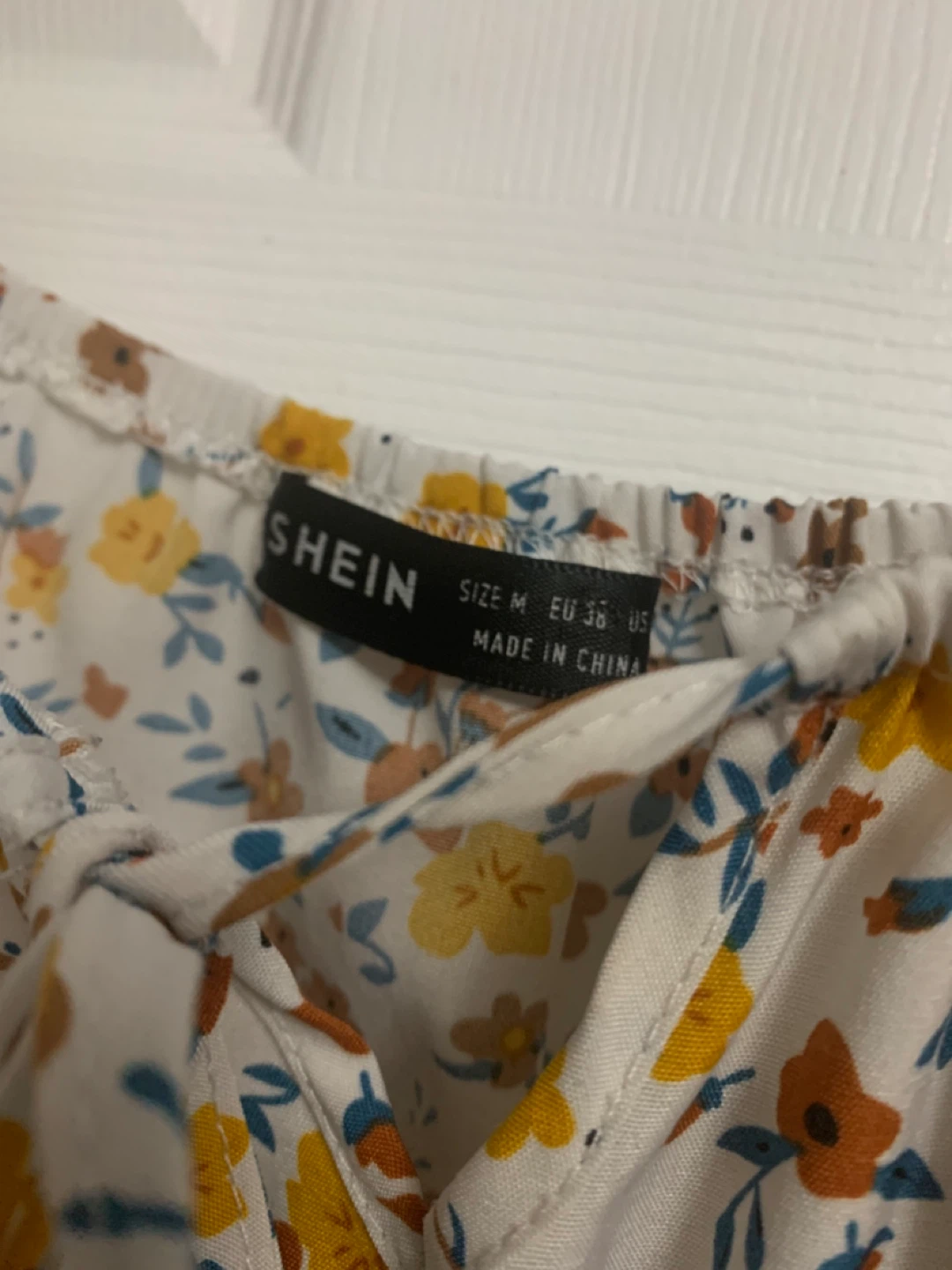 SHEIN Floral Off-the-Shoulder Maxi Dress Size M - photo 3