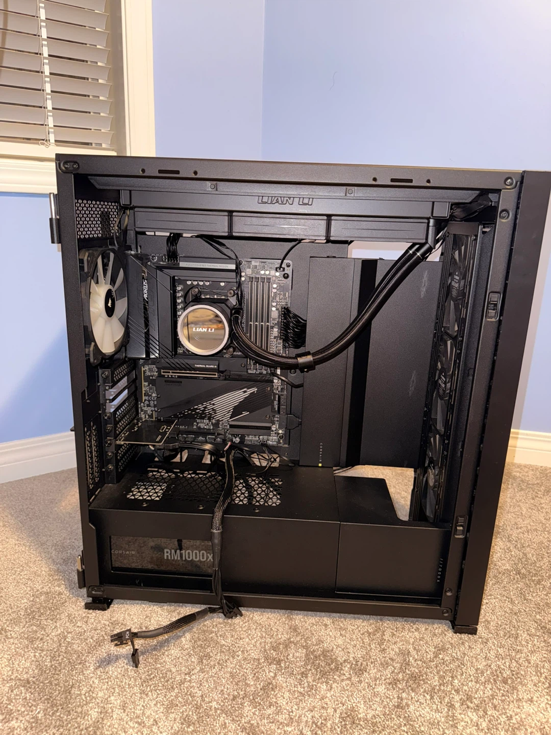 Ryzen 9 7900X | 1000w PSU | 360mm AIO | ICUE 7000X pc parts