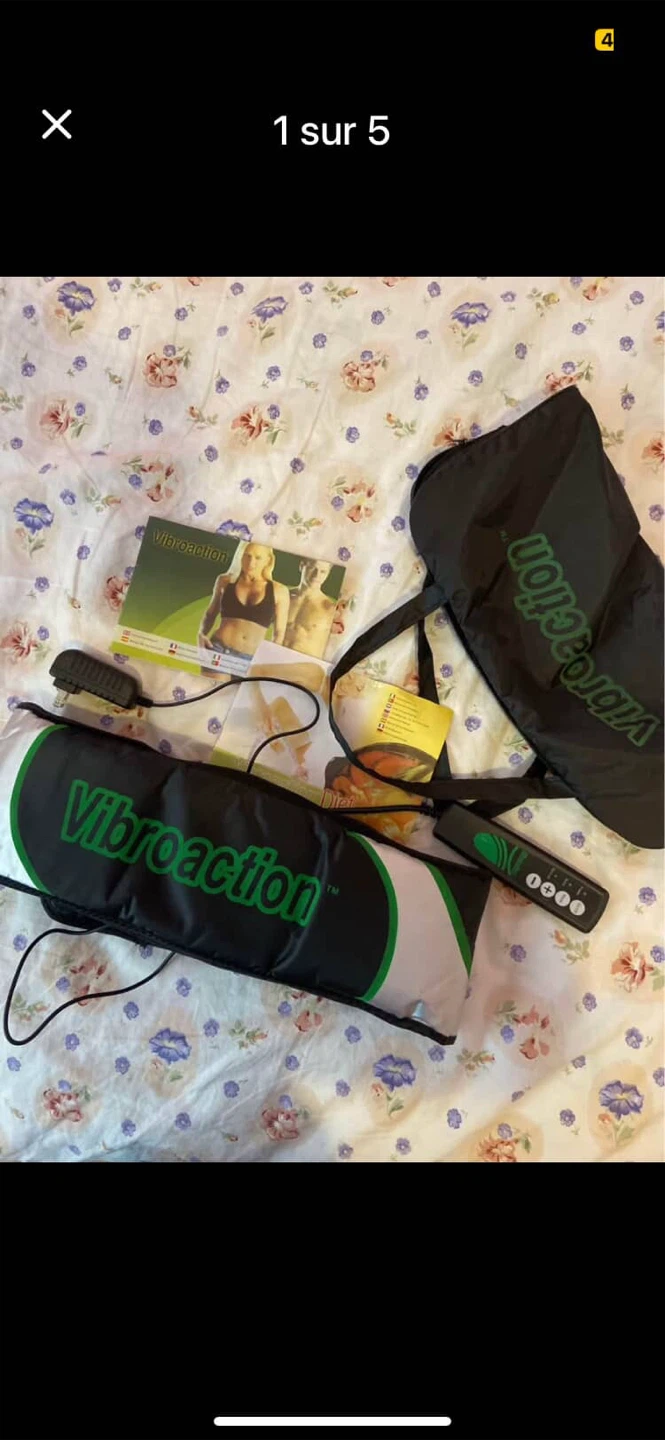🔥 Ceinture Amincissante Vibrante – Neuve ! 🔥
