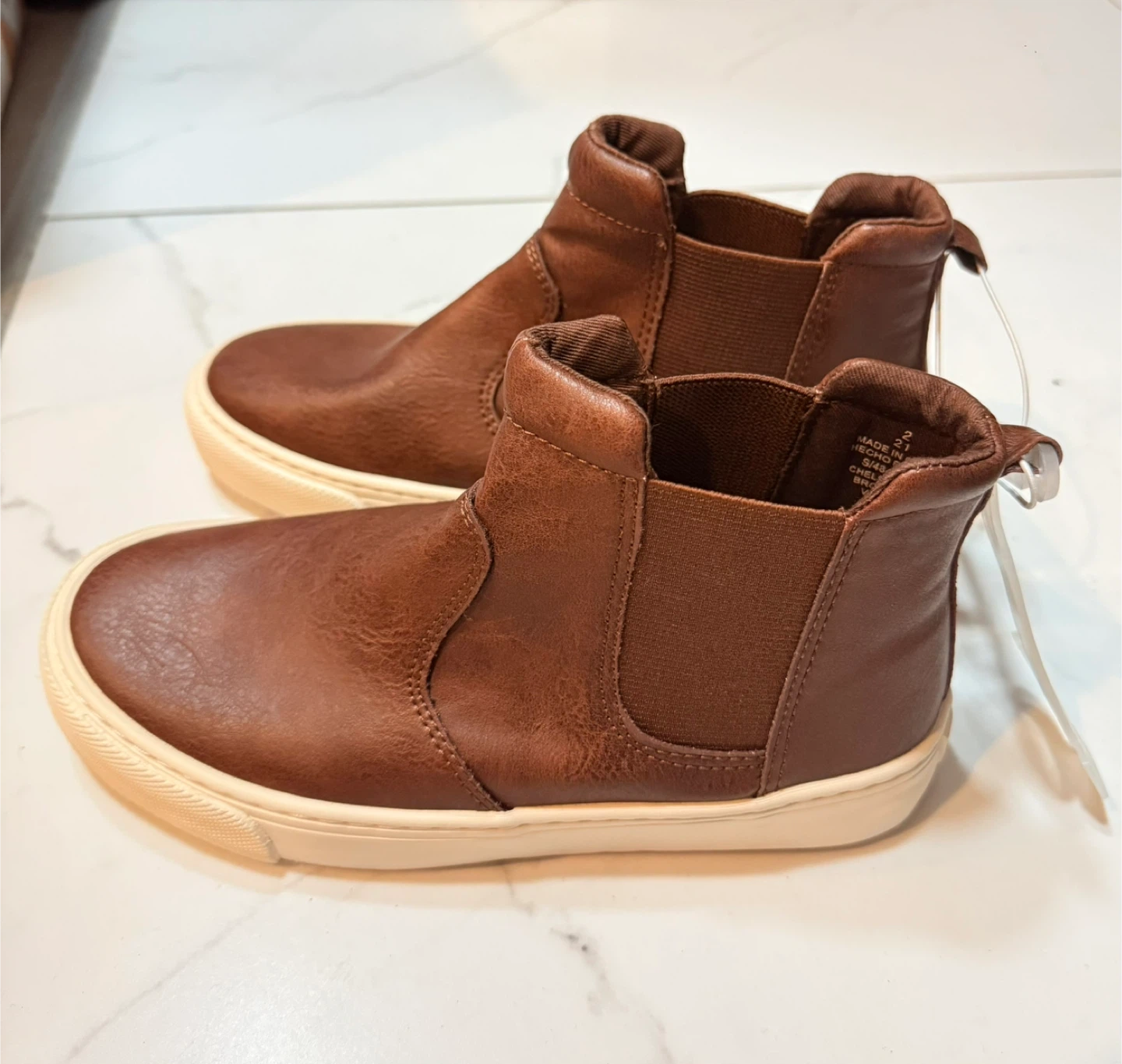 Old Navy Brown Slip-On Boots size 2 - photo 2