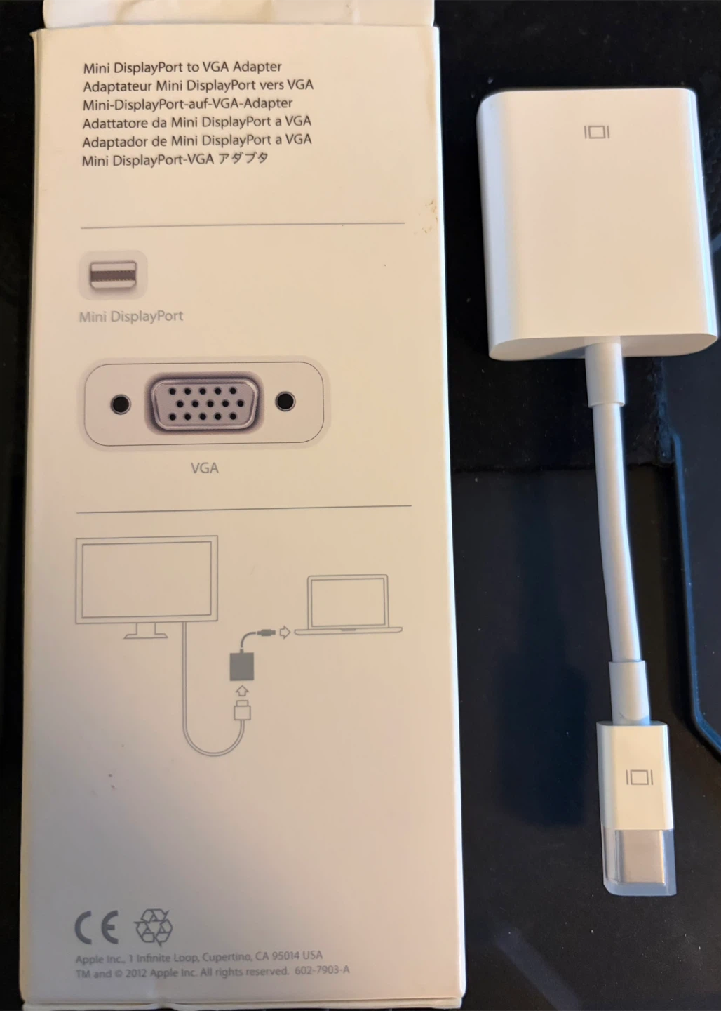 Apple Mini DisplayPort to VGA Adapter - photo 2