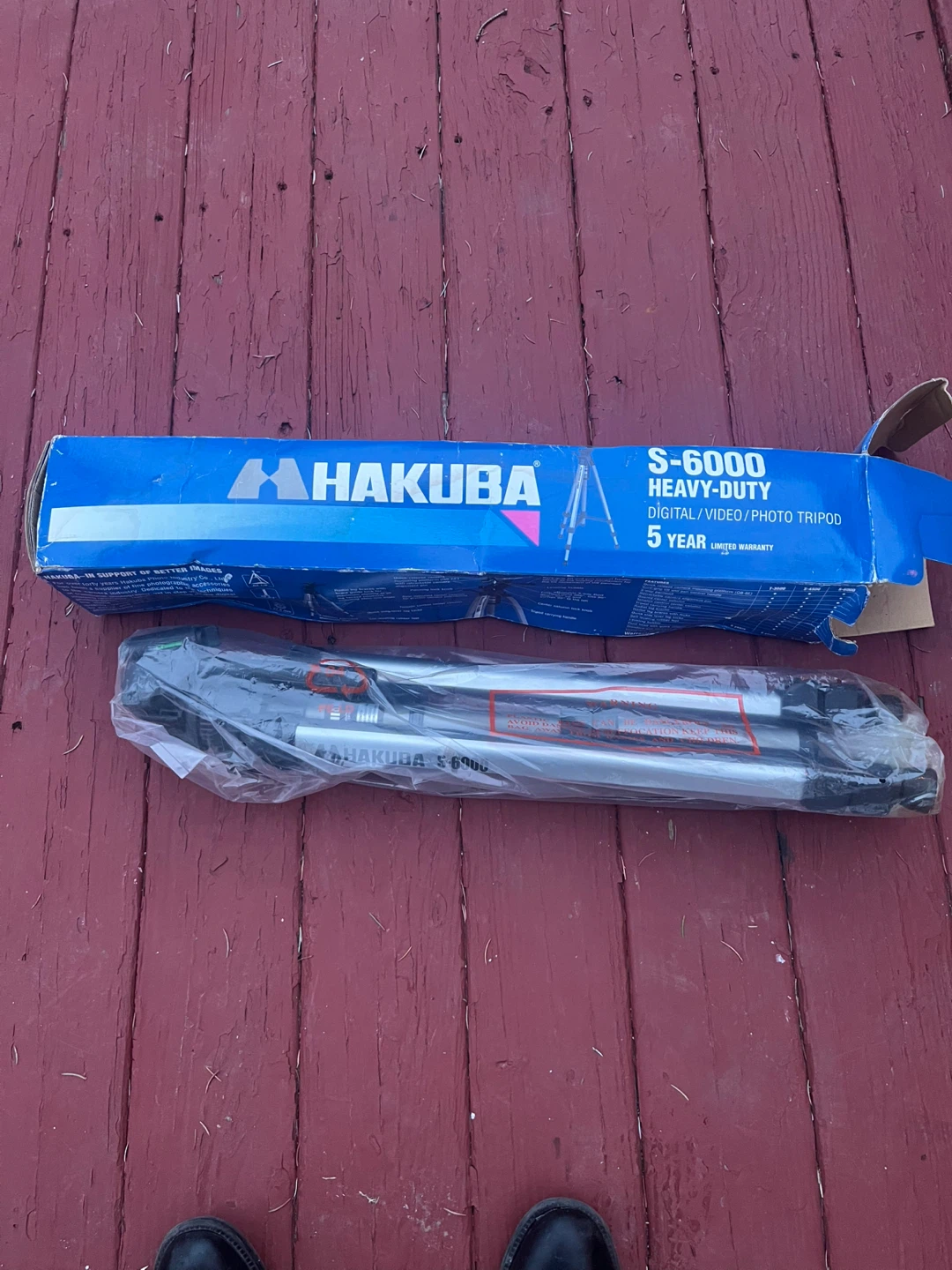 Hakuba S-6000 Heavy-Duty Digital/Video/Photo Tripod