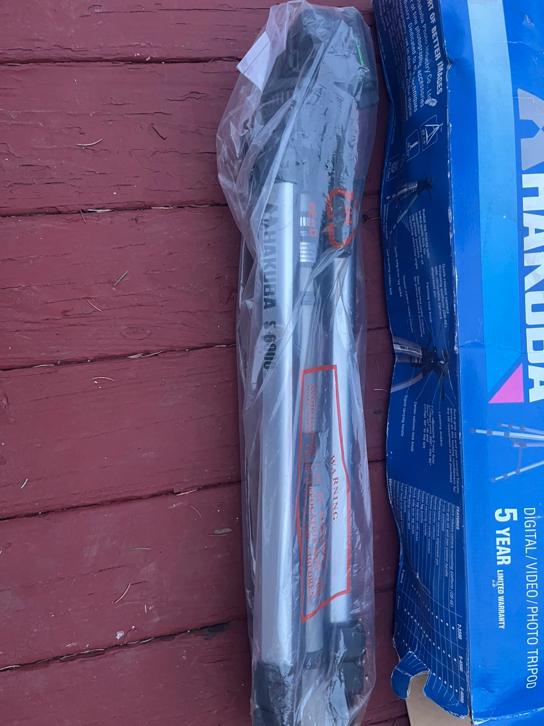 Hakuba S-6000 Heavy-Duty Digital/Video/Photo Tripod - photo 2