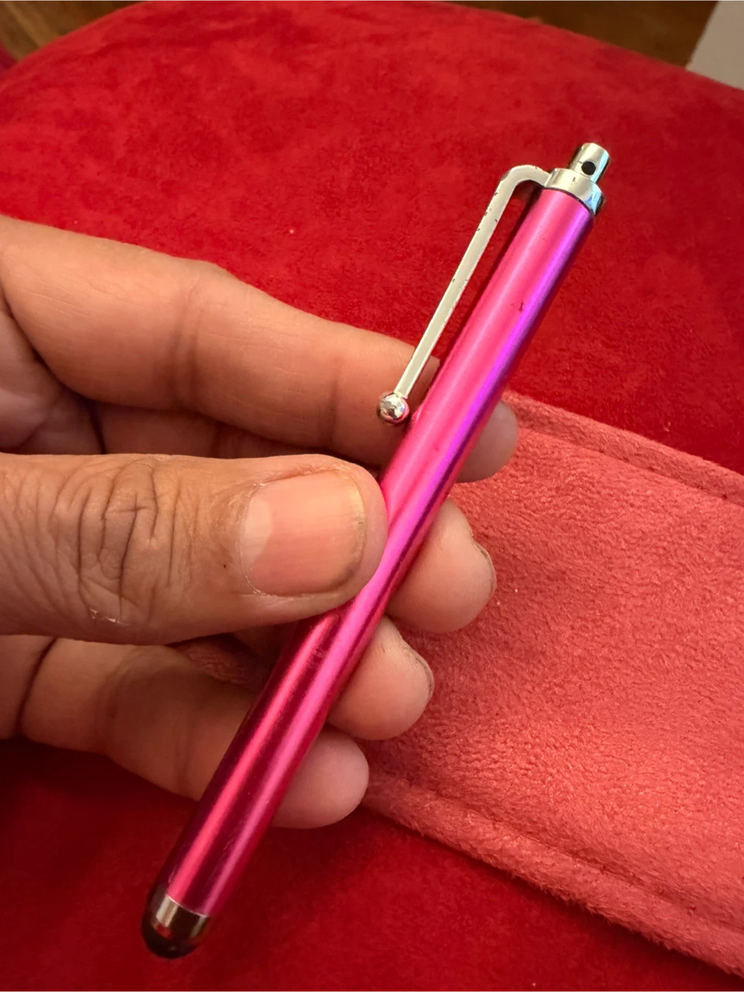 Pink Stylus Pen for Touchscreen Devices