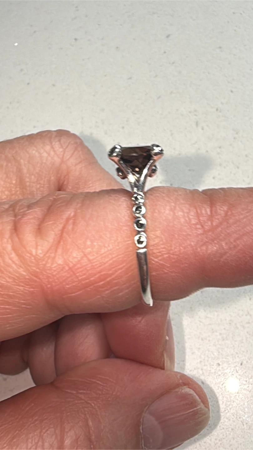 Genuine Topaz & Marcasites ring - photo 2