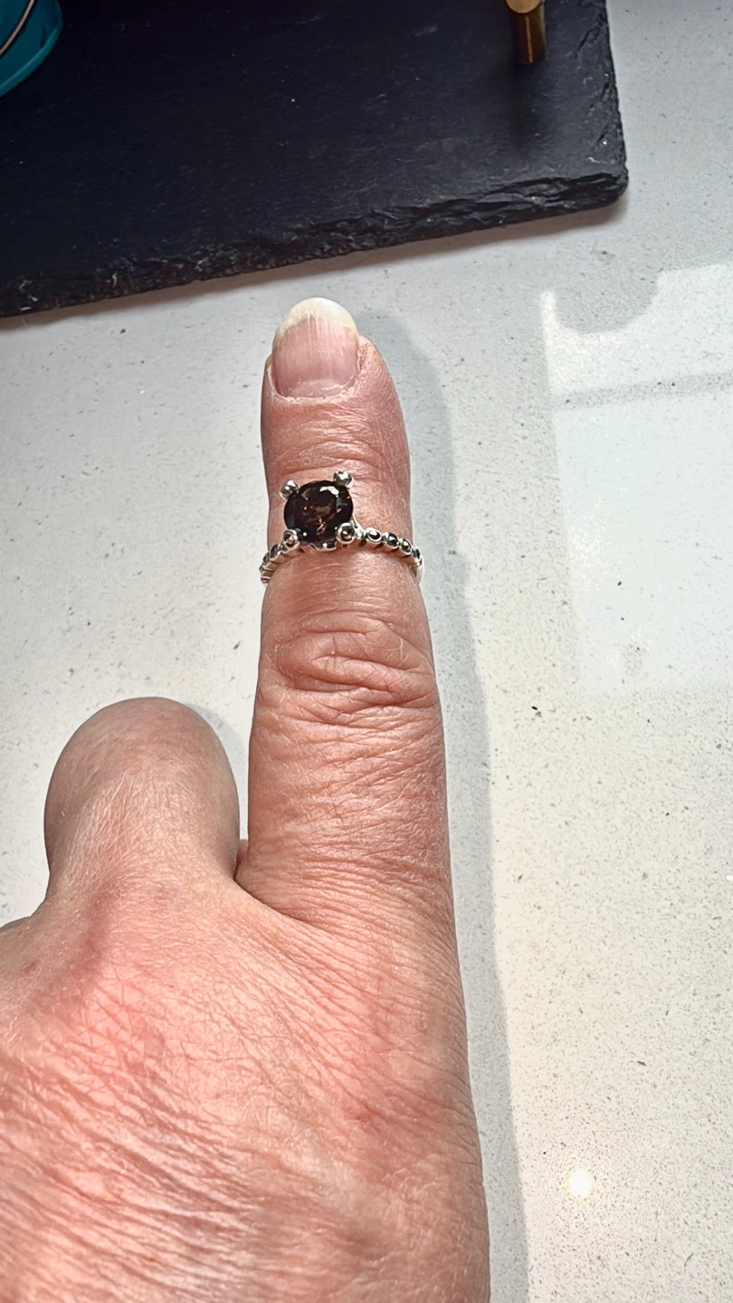 Genuine Topaz & Marcasites ring - photo 4