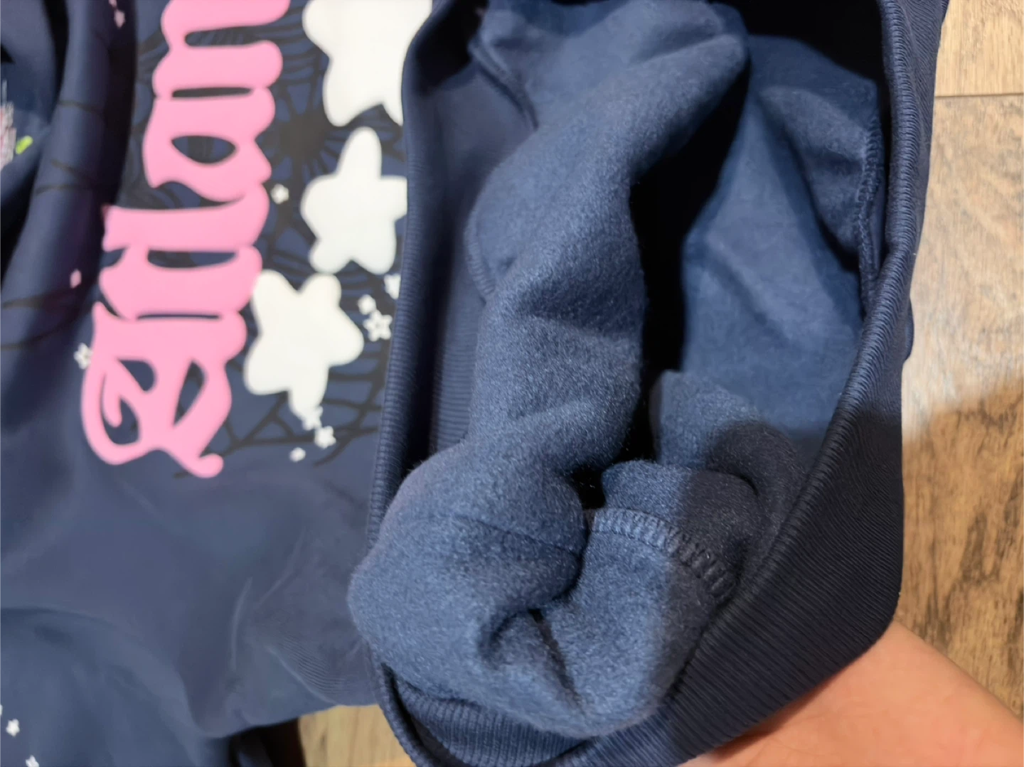 Blue Atlanta Graphic Hoodie Size S - photo 4