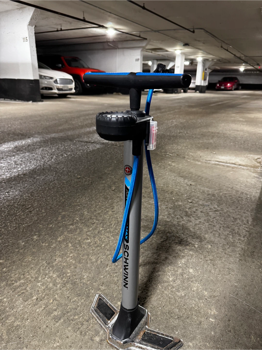 Schwinn Floor Bike Pump with Gauge - photo 3