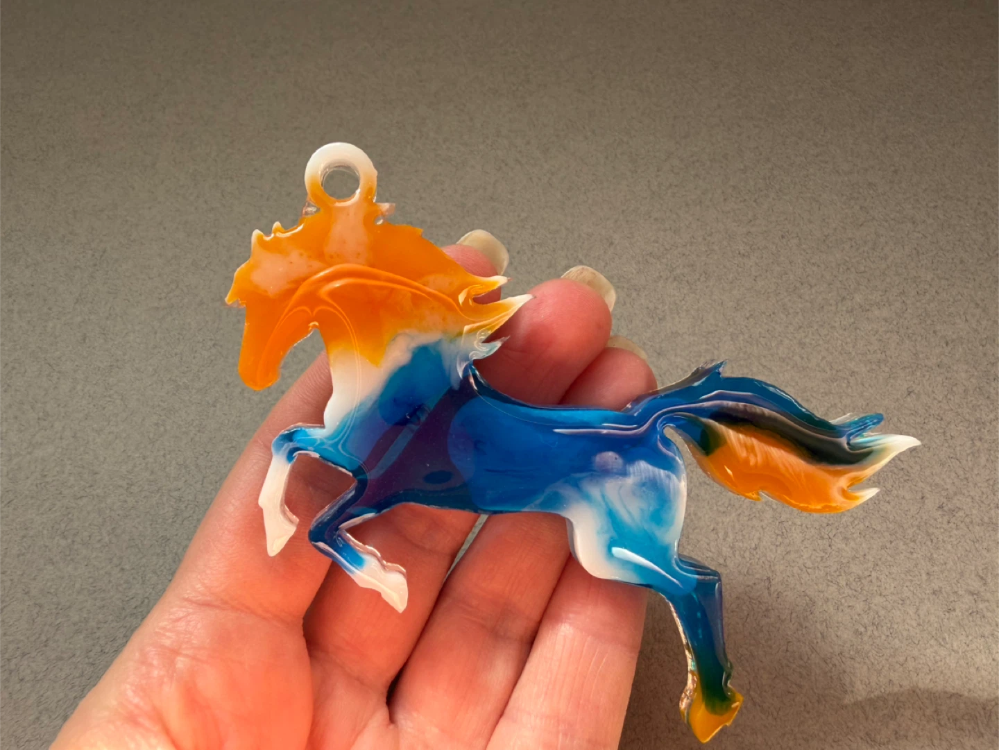 Handmade Mustang Hanging Charm - photo 3