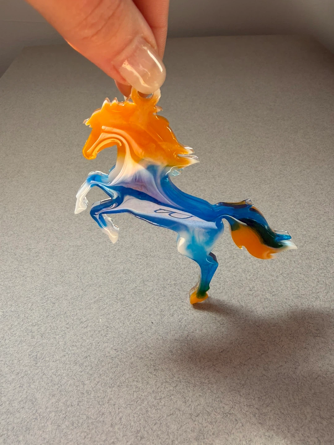 Handmade Mustang Hanging Charm - photo 5