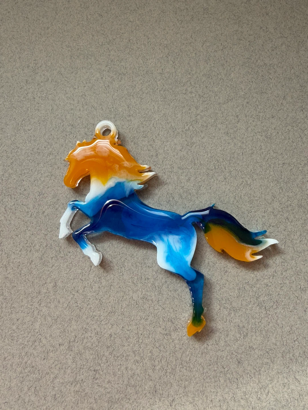 Handmade Mustang Hanging Charm