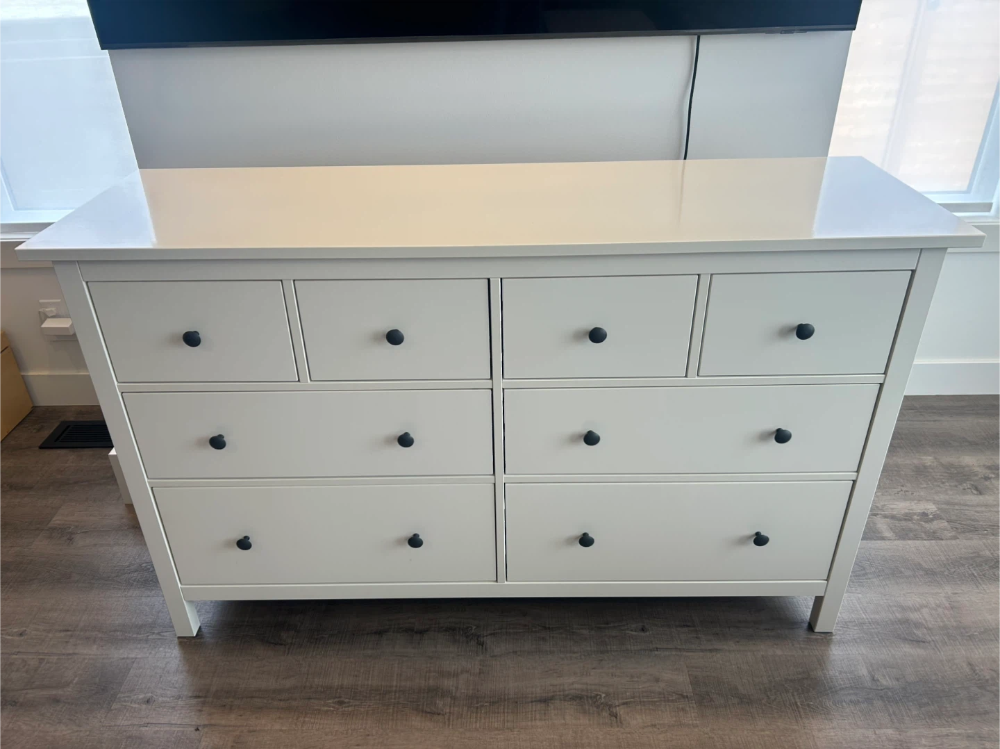 IKEA HEMNES dresser white with 8 drawers