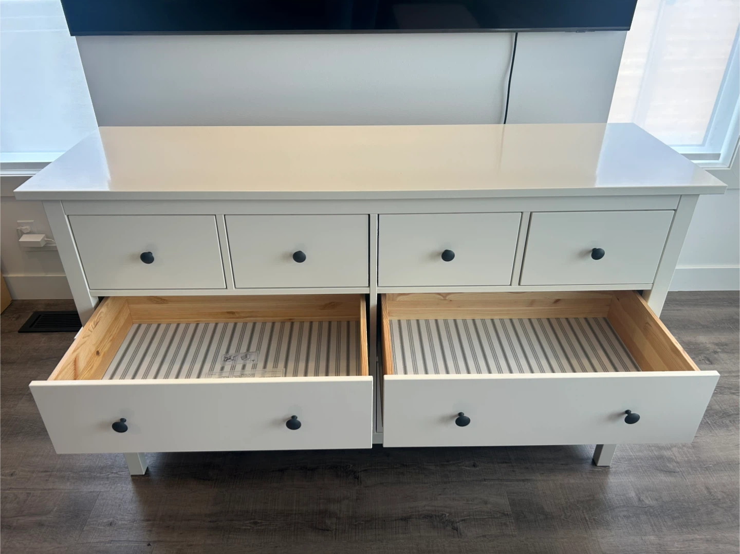 IKEA HEMNES dresser white with 8 drawers - photo 3