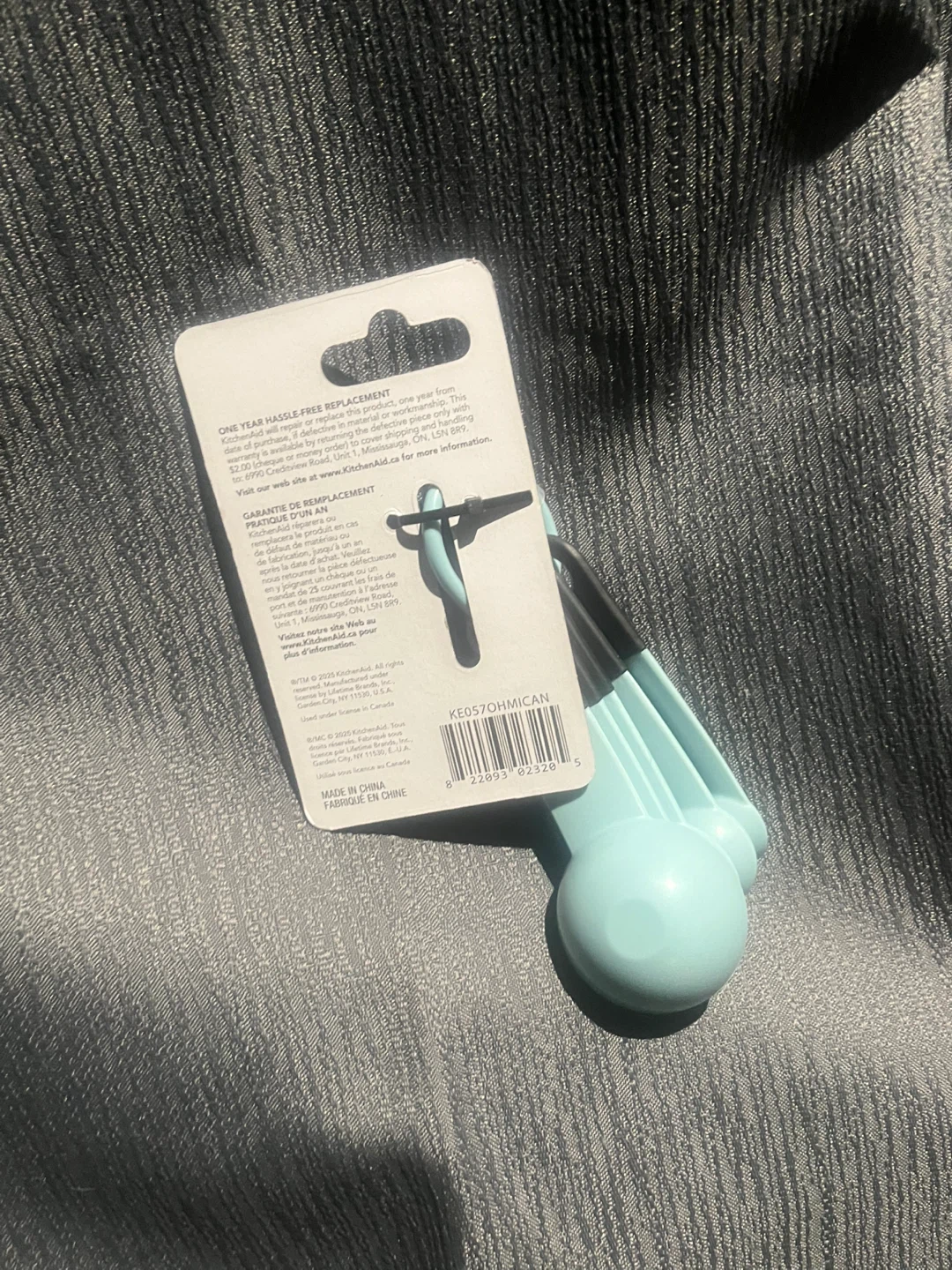 KitchenAid 5 Measuring Spoons Set Teal - photo 2