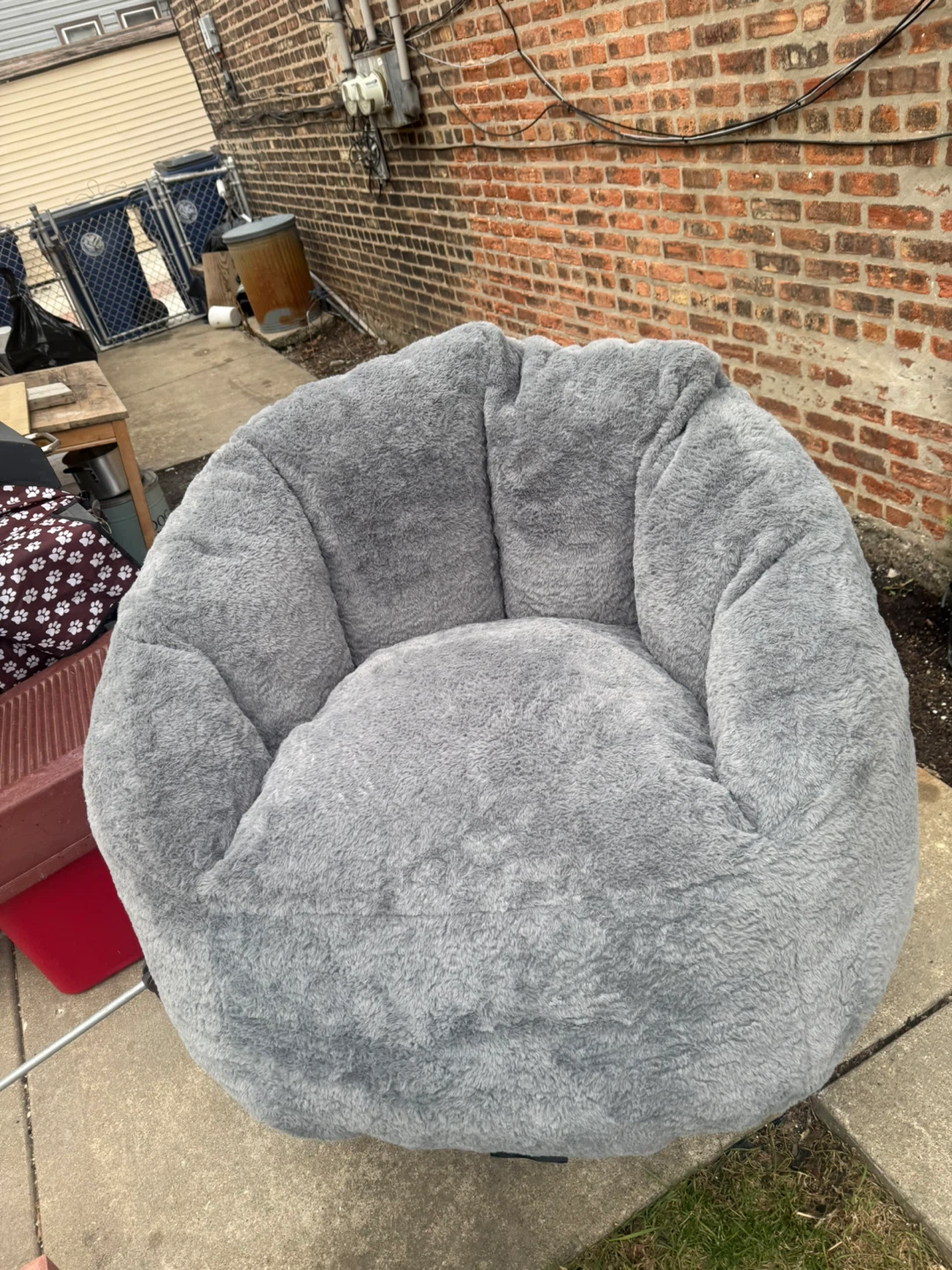 Giant Chair Faux Fur - photo 2