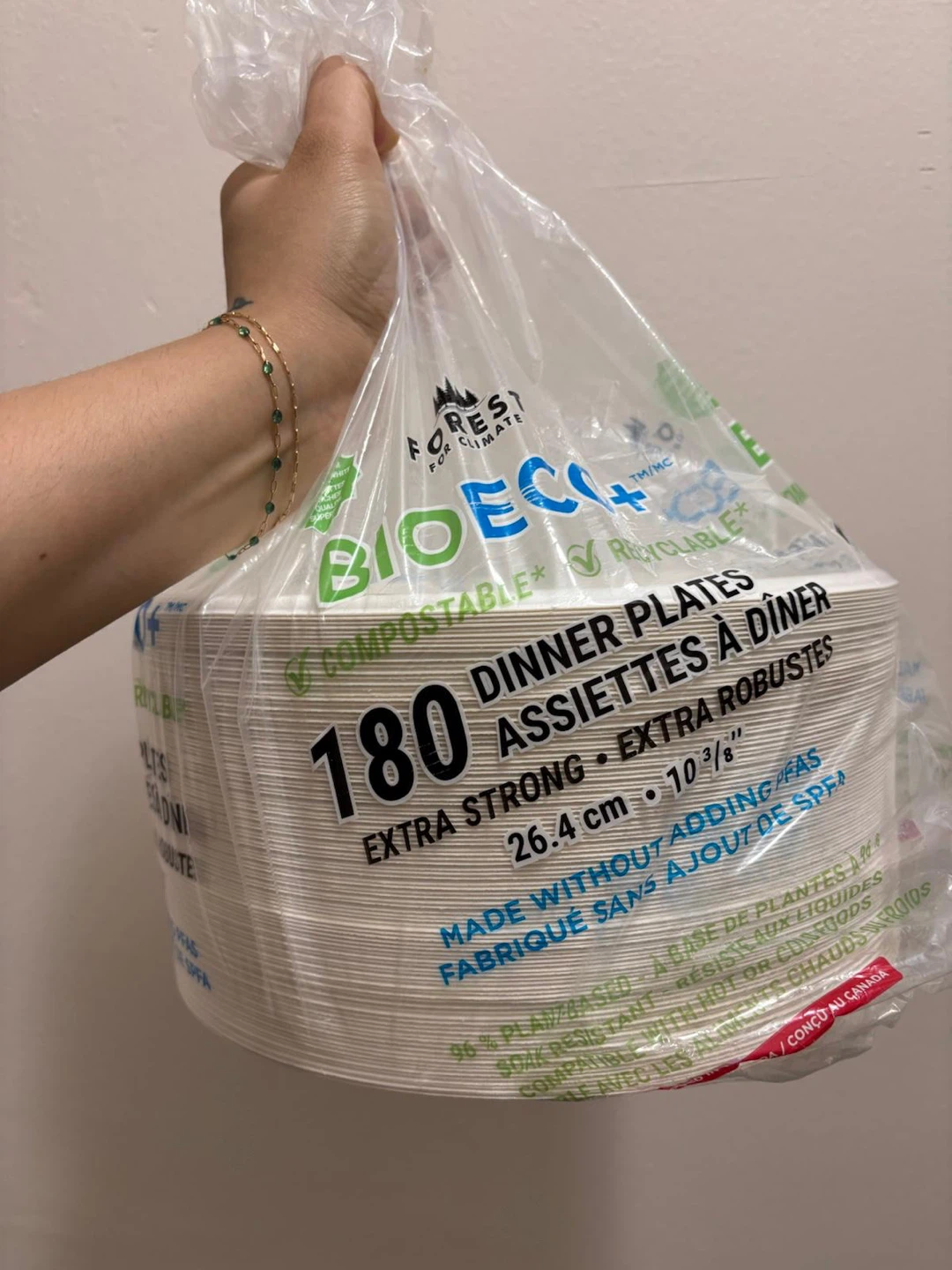 Bioec+ 150 Dinner Plates - 26.4 cm