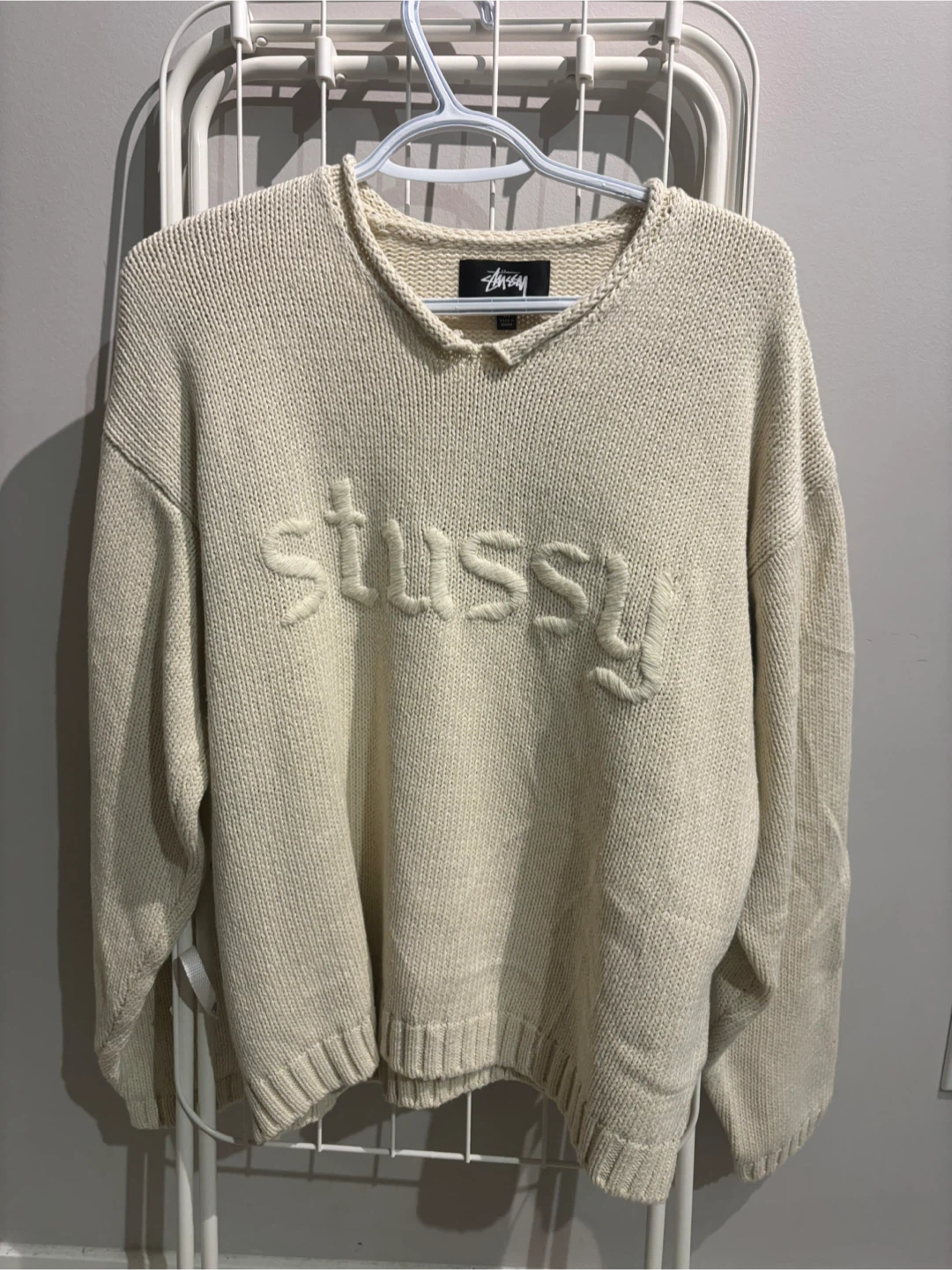 Stussy Roll V-Neck Sweater