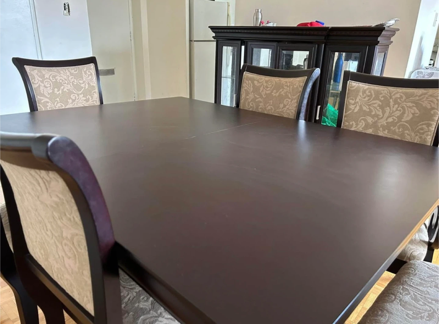 Solid wood Dining Table Set with 6 Chairs - photo 3