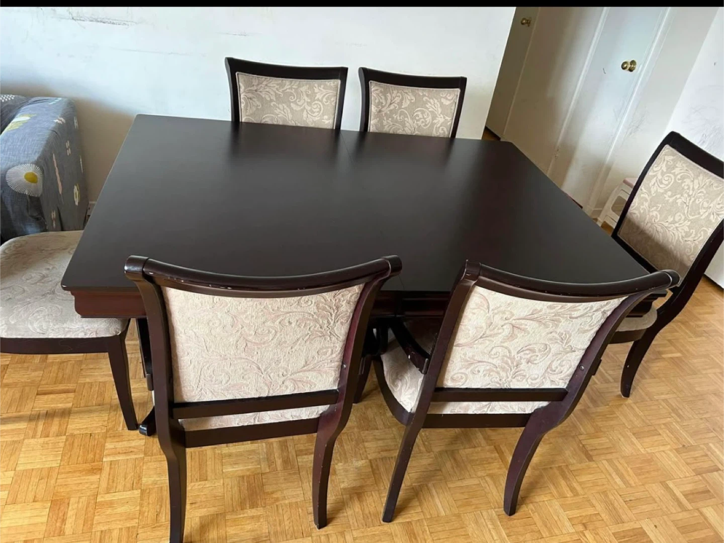 Solid wood Dining Table Set with 6 Chairs - photo 5