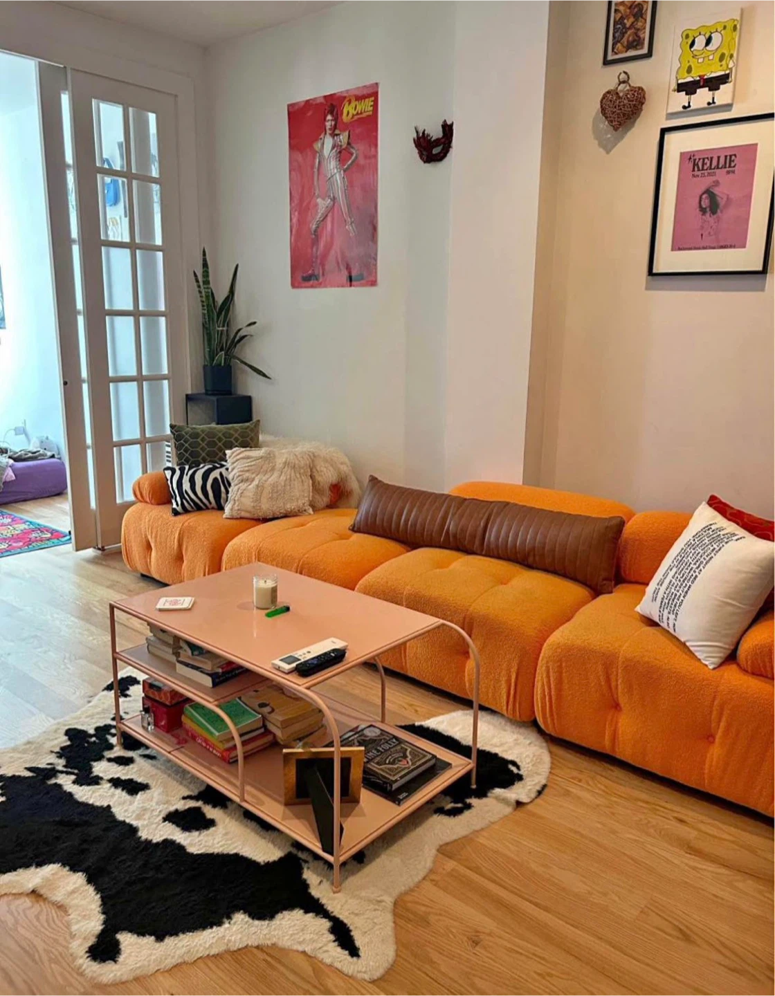 Modular orange sectional—free local delivery available 🛋️🧡 - photo 2