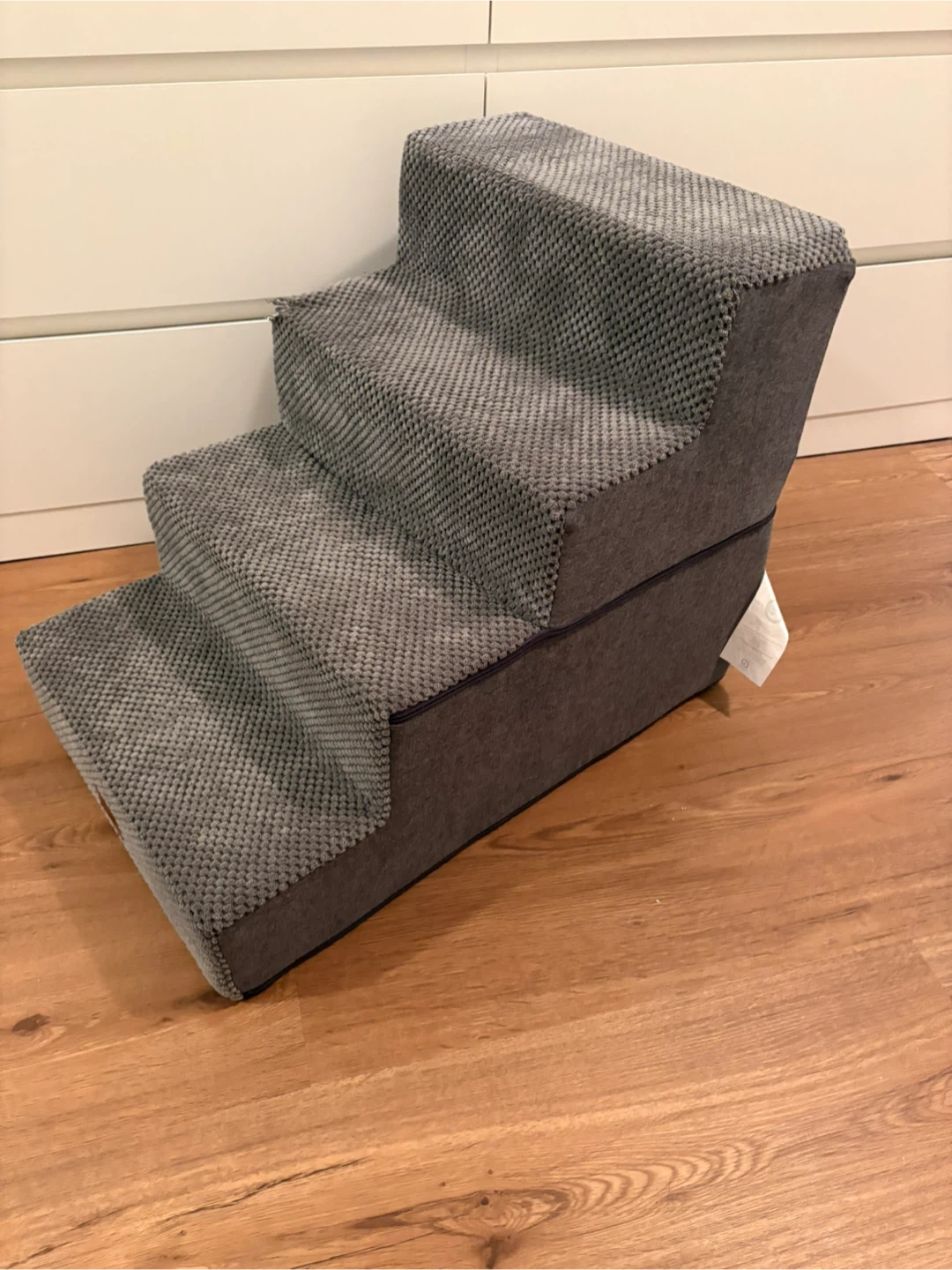 Grey 3-Step Pet Stairs - photo 2