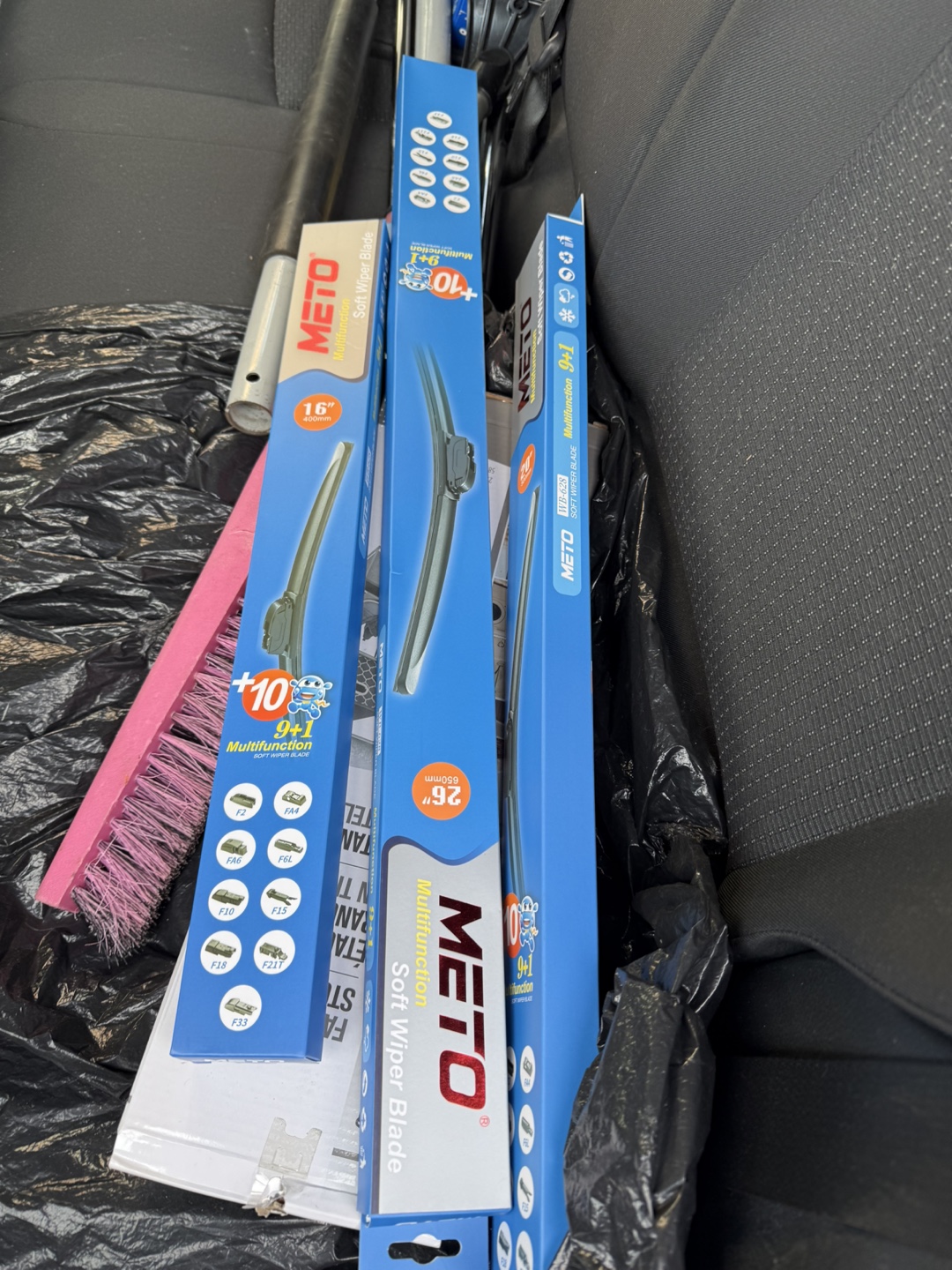 METO Soft Wiper Blades (16"-28”， any size