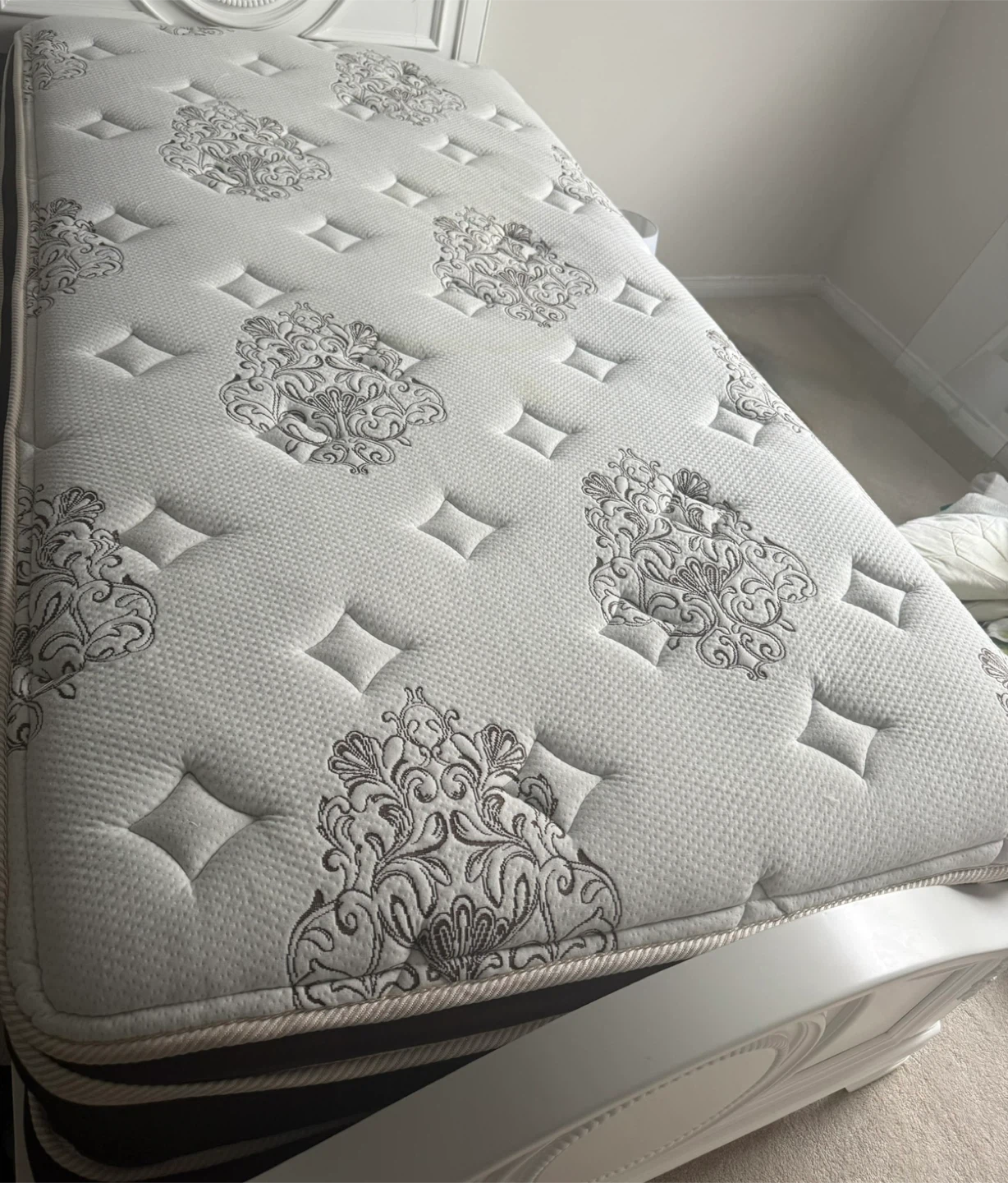 Twin Size Mattress with Box Spring Set