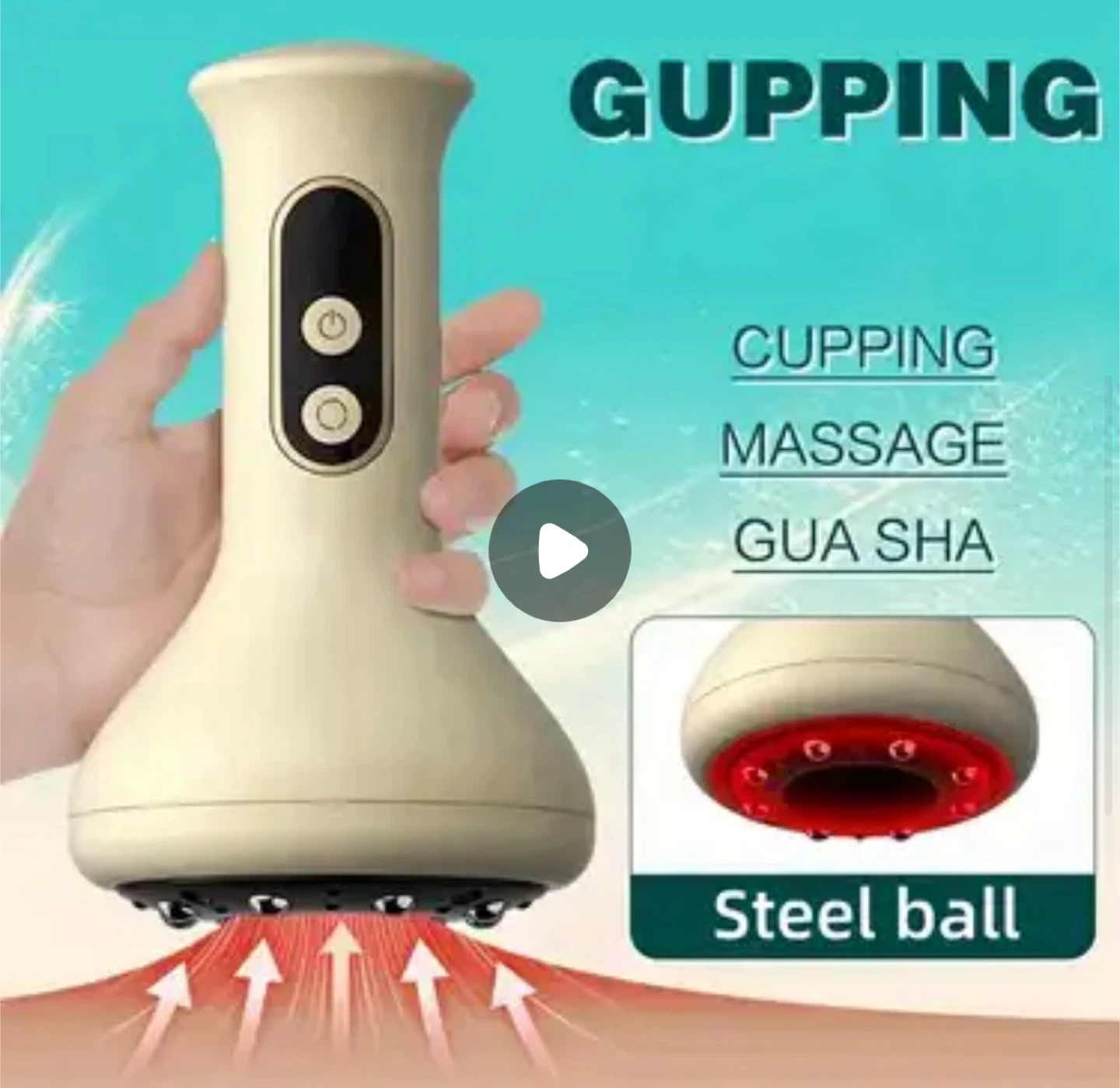 Electric Cupping Massager with Heat - photo 2