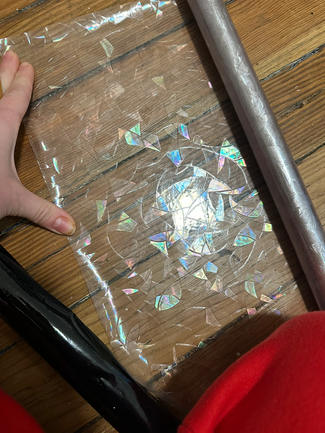 Window plastic screen
