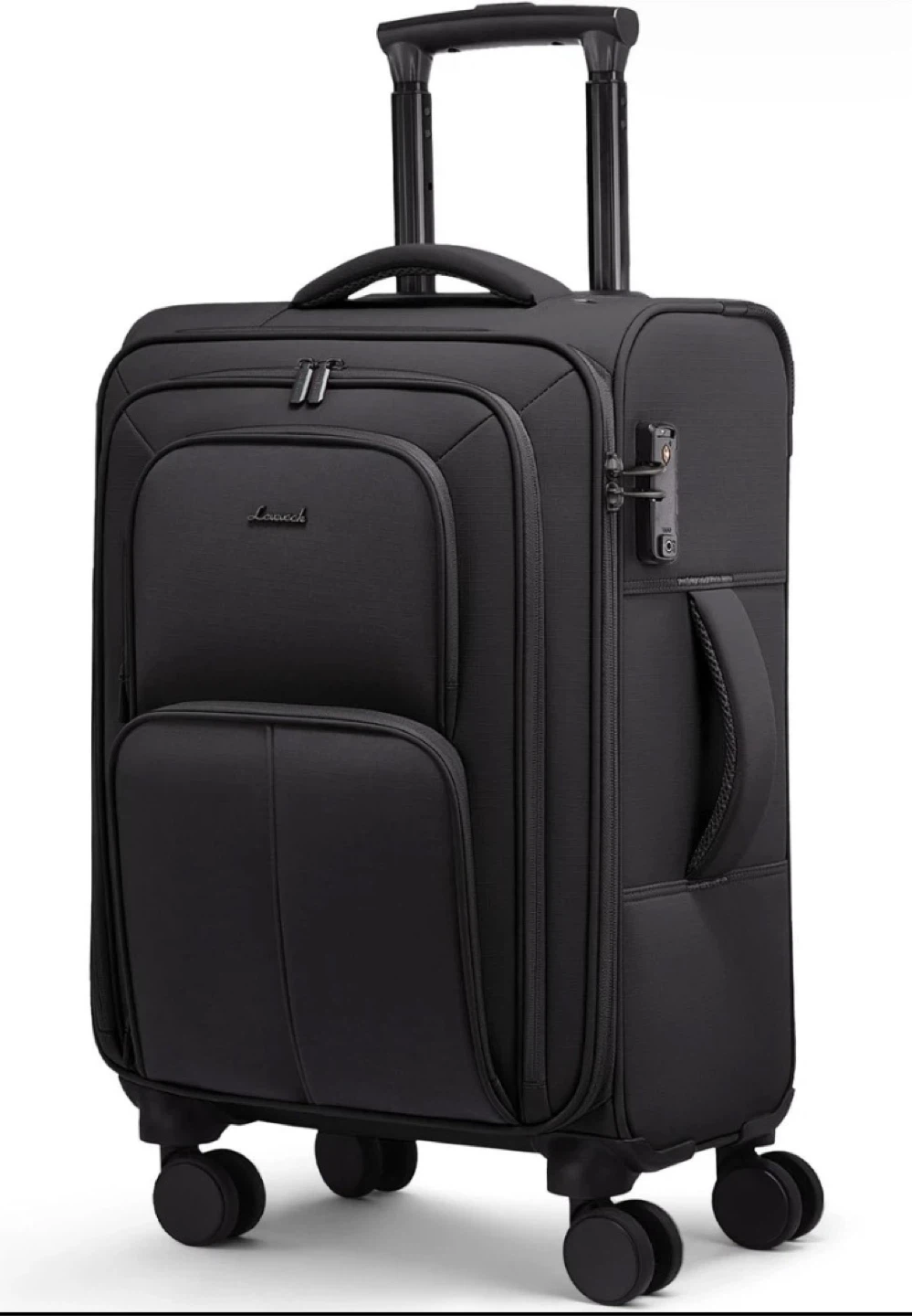 LOVEVOOK Black Hardside Spinner Luggage 20.5" - 45L - photo 4