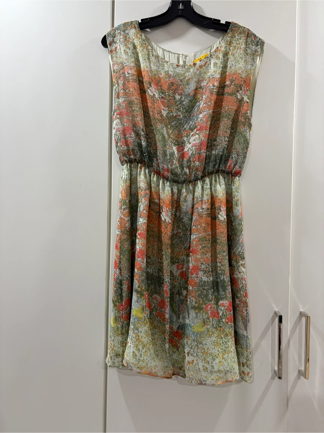 Alice + Olivia Floral Print Dress