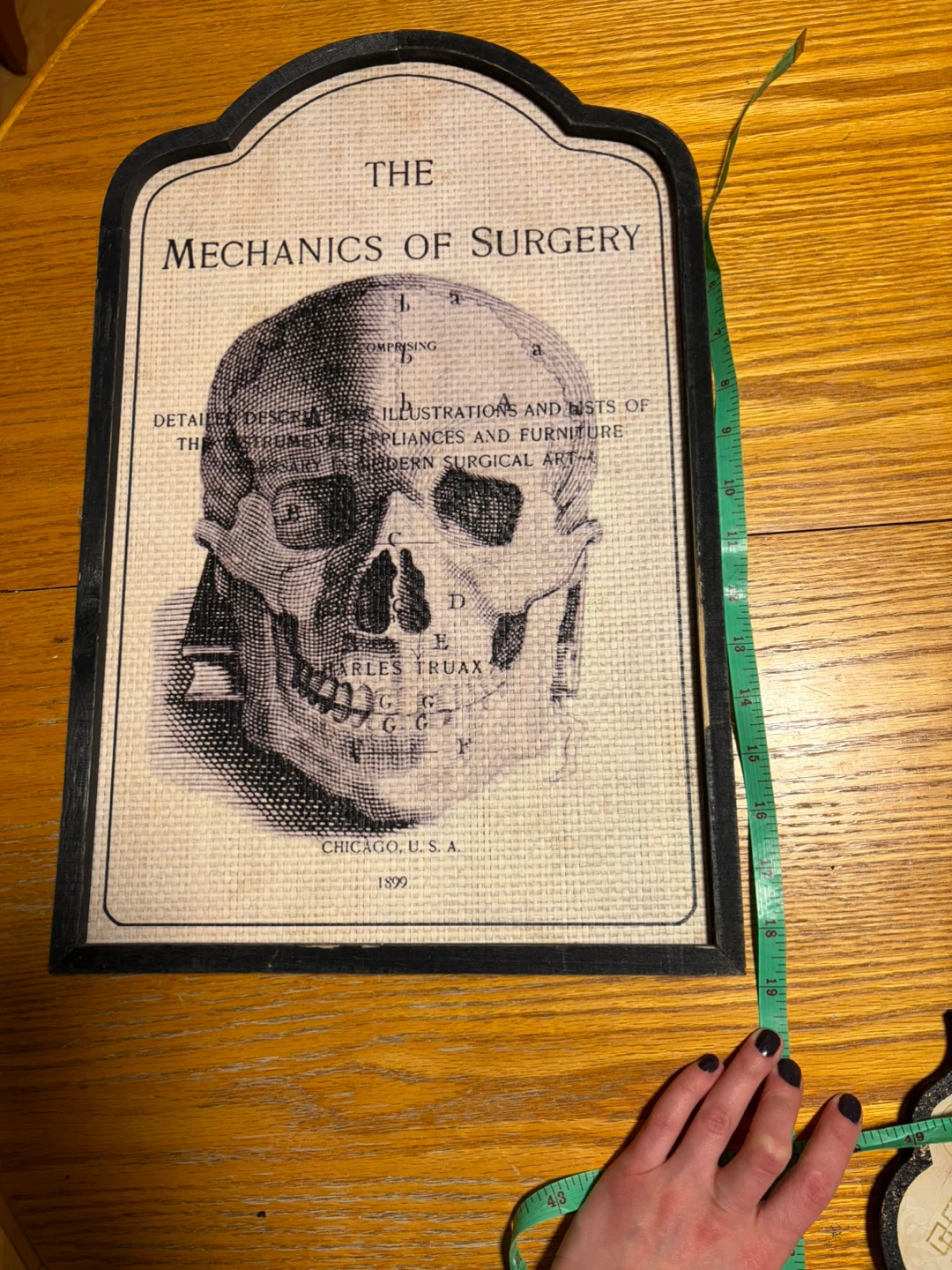 Halloween The Mechanics of Surgery Wall Decor - photo 3