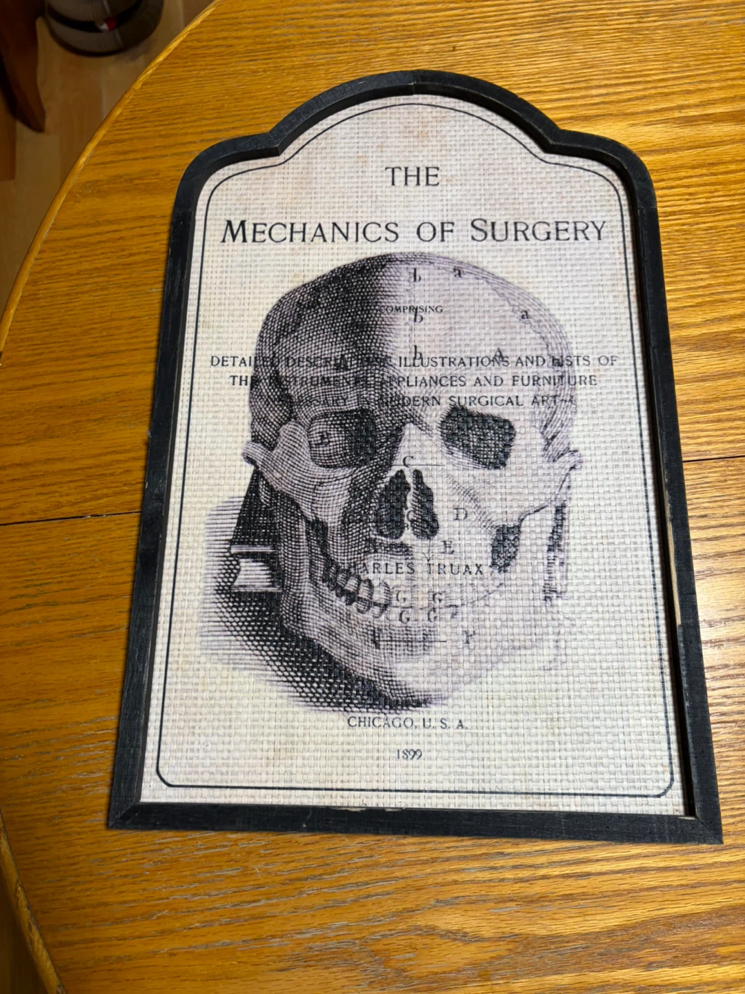 Halloween The Mechanics of Surgery Wall Decor