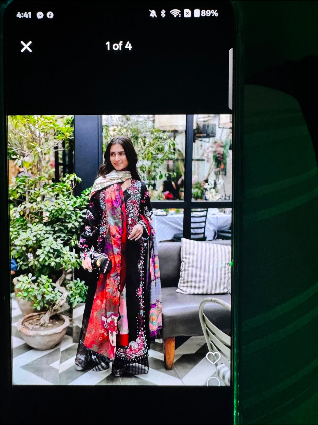 Afrozeh Lawn Suit